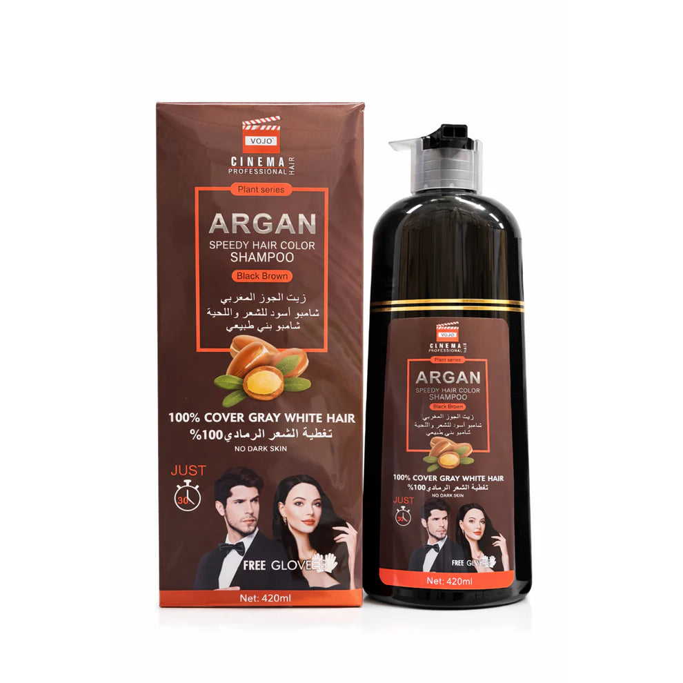 Șampon Colorant Maro (Black Brown) 420 ml