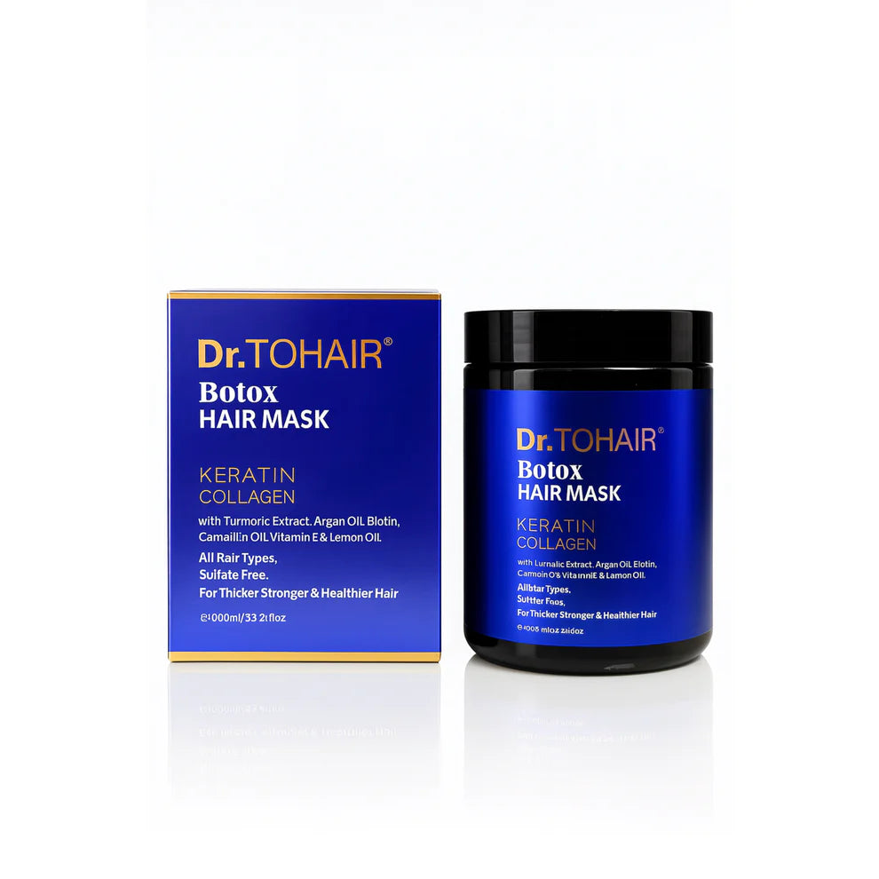 Mască de păr Botox – Keratină & Colagen, 1000 ml