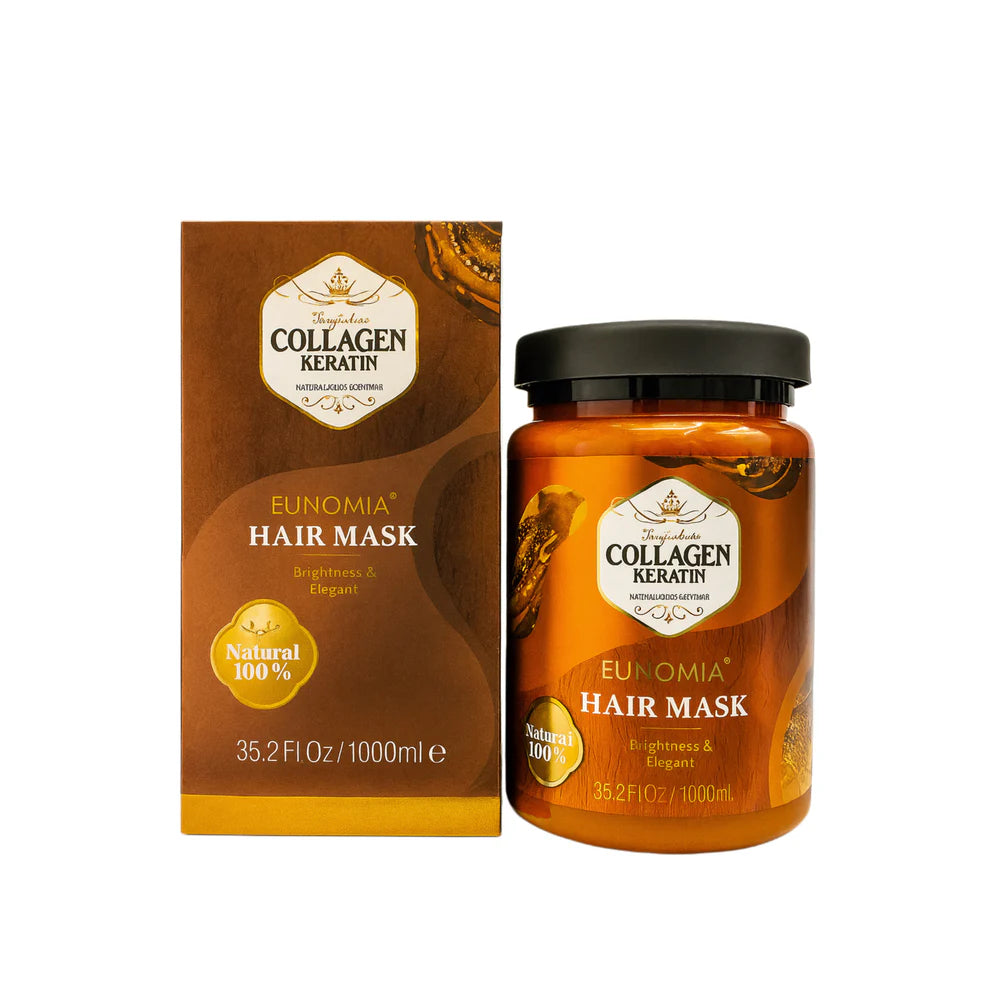 Mască de păr colagen și keratină 1000 ml