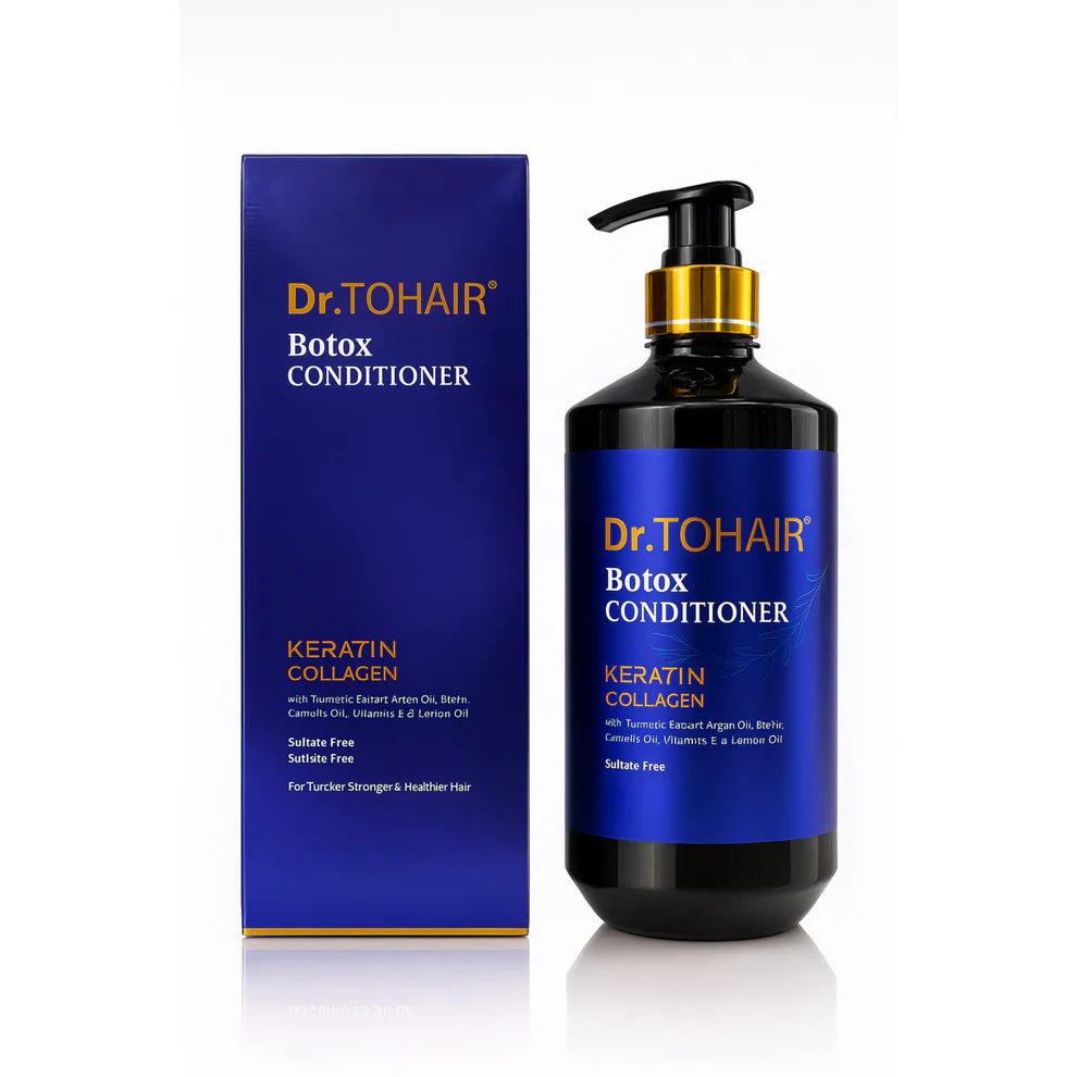 Balsam botox par keratina colagen Dr Tohair 850 ml hidratare si netezire