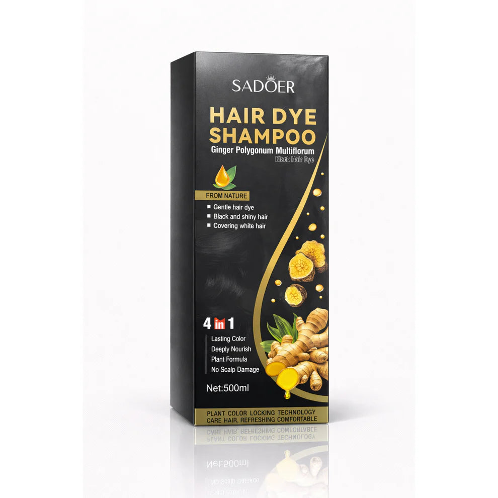 Șampon Colorant fire albe Negru (500 ml)