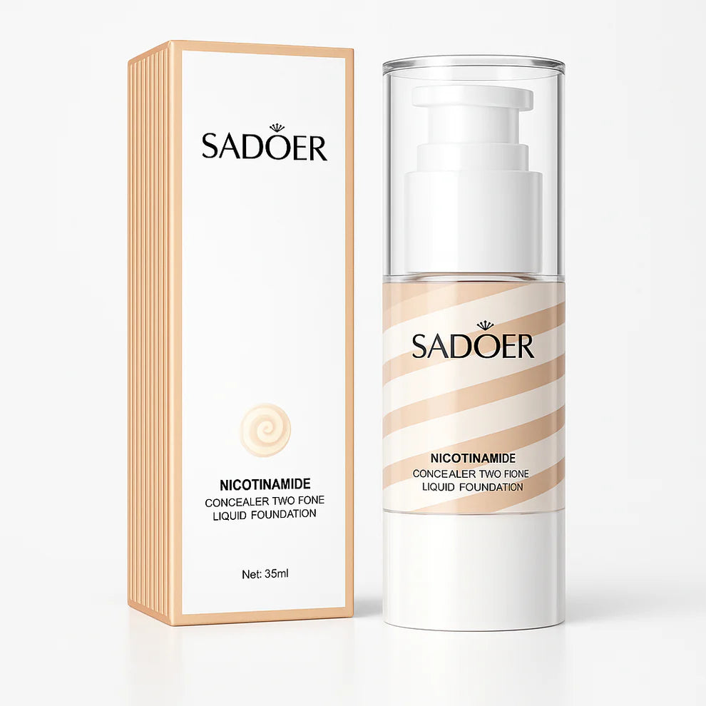 Fond de ten cu niacinamidă Sadoer 35 ml