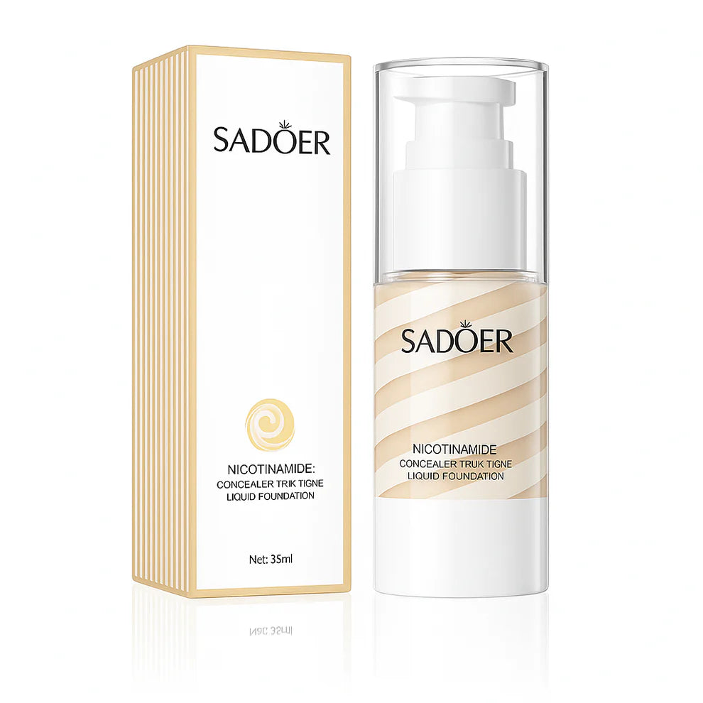 Fond de ten cu niacinamidă Sadoer 35 ml
