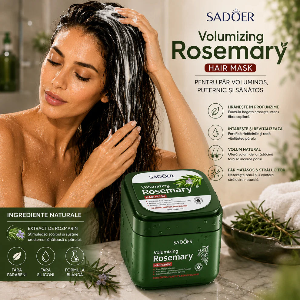 Masca par rozmarin Sadoer 500 g hidratare reparare si fortifiere