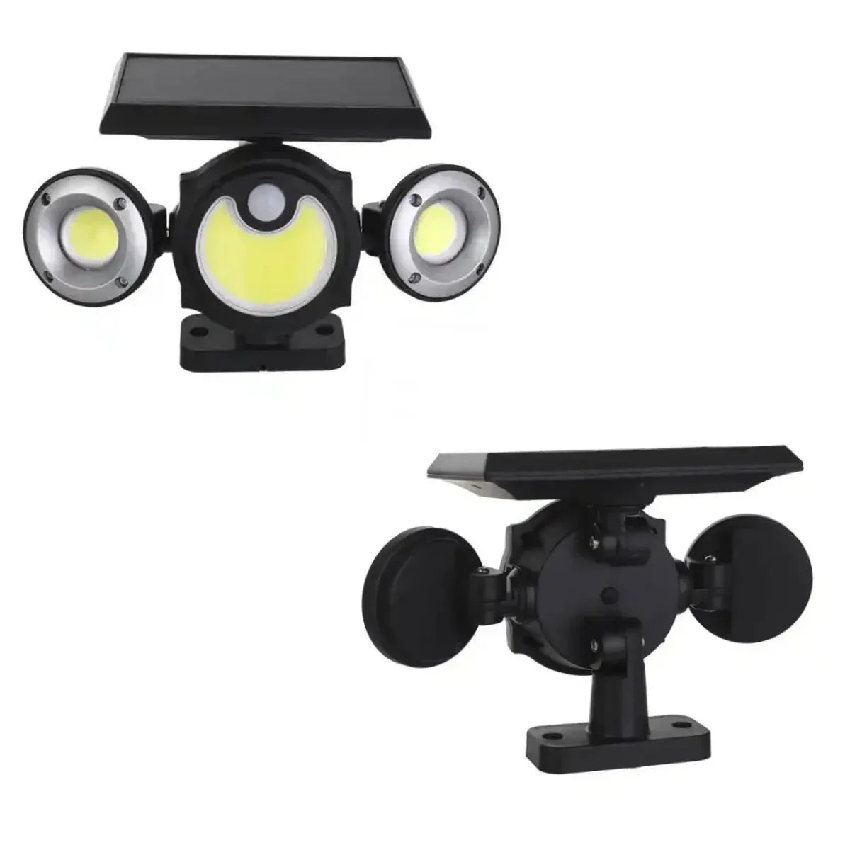 Lampă solară LED COB 88 cu senzor de mișcare PIR – iluminare puternică și eficientă pentru exterior