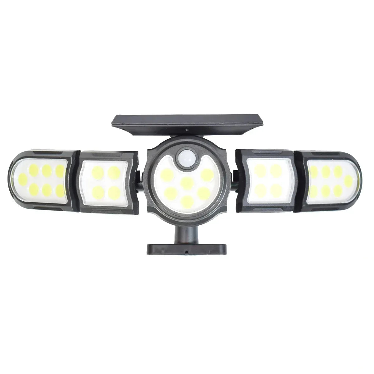 Lampa solara, cu senzor de miscare, lumina LED, acumulator, Naimeed, COB 196 LED-uri