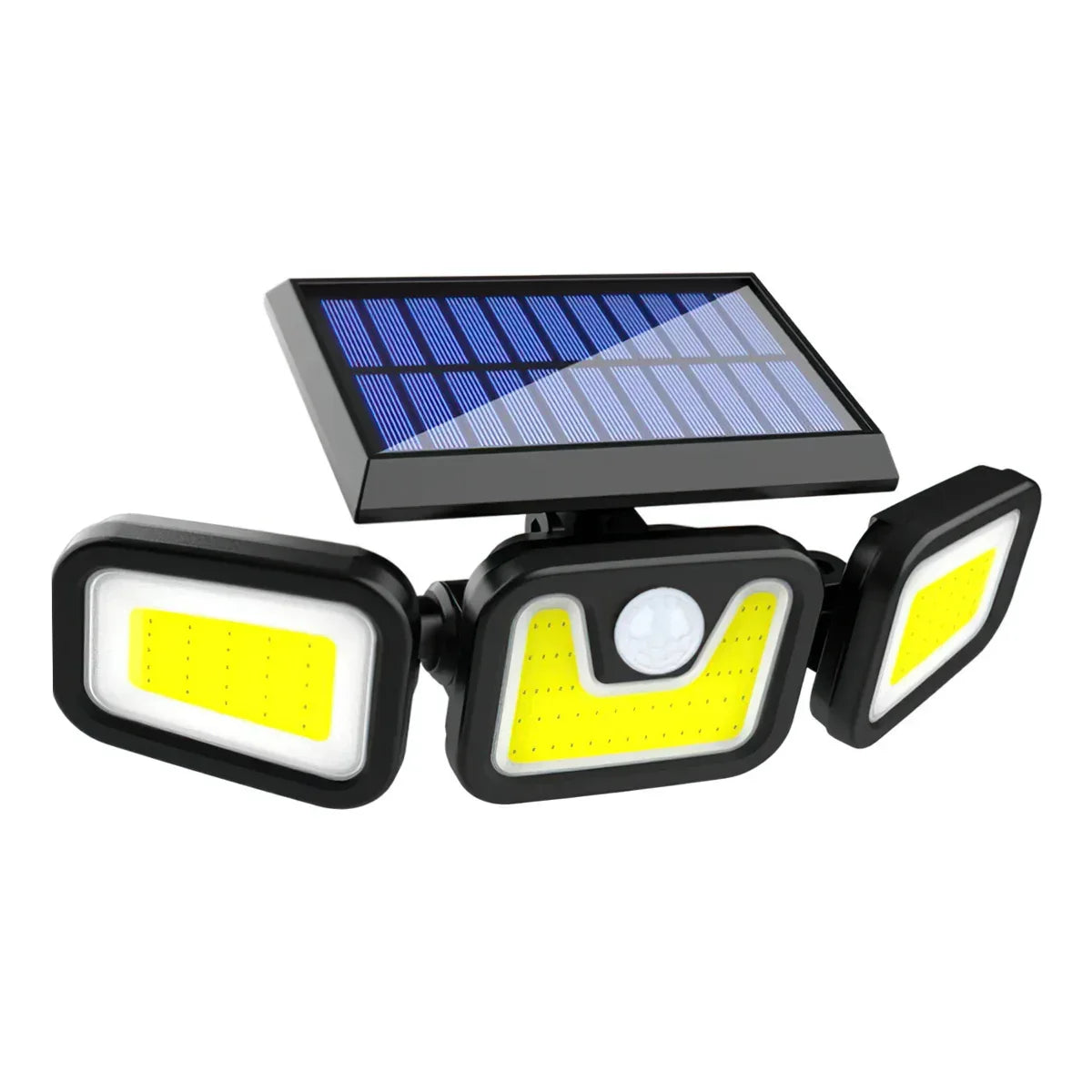 Lampa solara, cu senzor de miscare, lumina LED, acumulator, Naimeed, COB 100 LED-uri