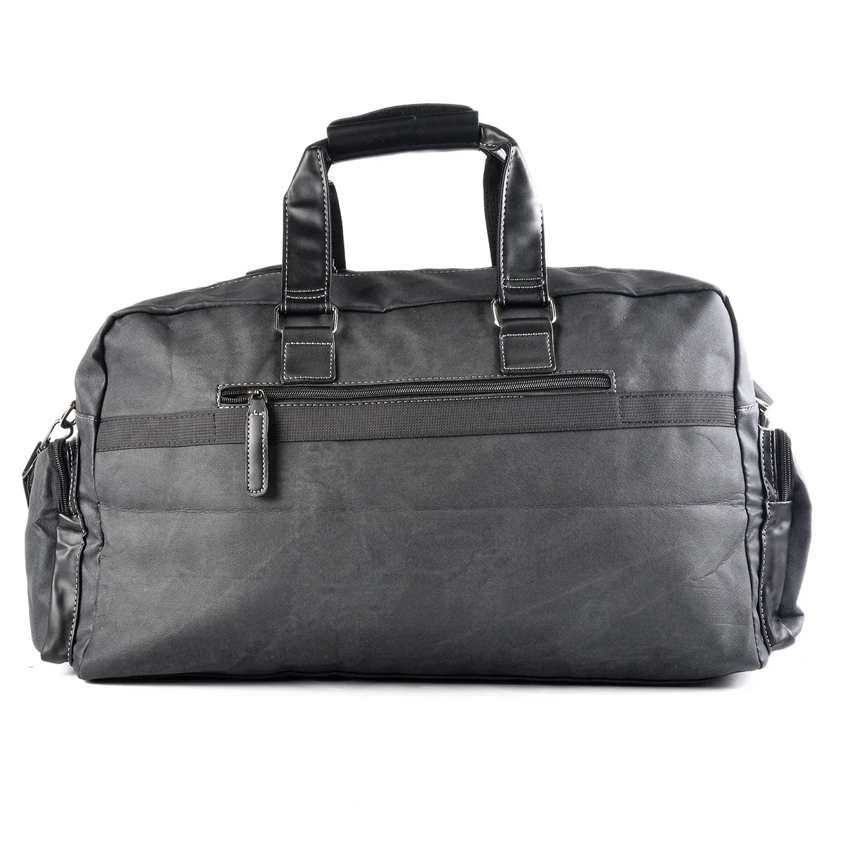 Geanta voiaj, pentru avion, piele ecologica, Naimeed , Companion, Gri, 48x17x27cm