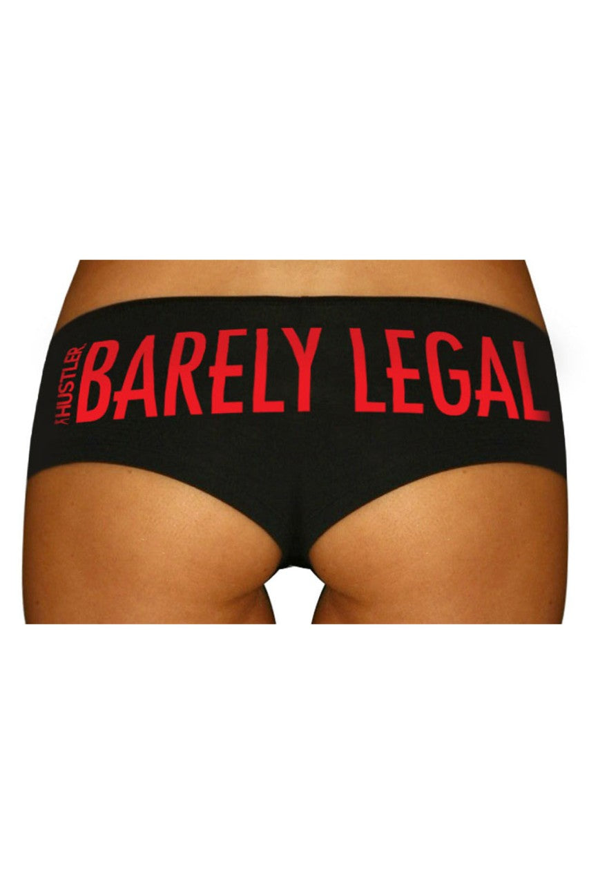 Chilot sexy Hustler Barely Legal HSP 06 lenjerie intimă cu imprimeu provocator