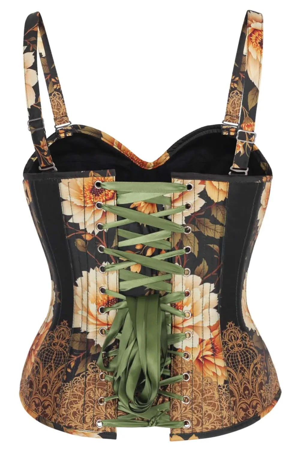 Gorset Cataleya Floral Overbust