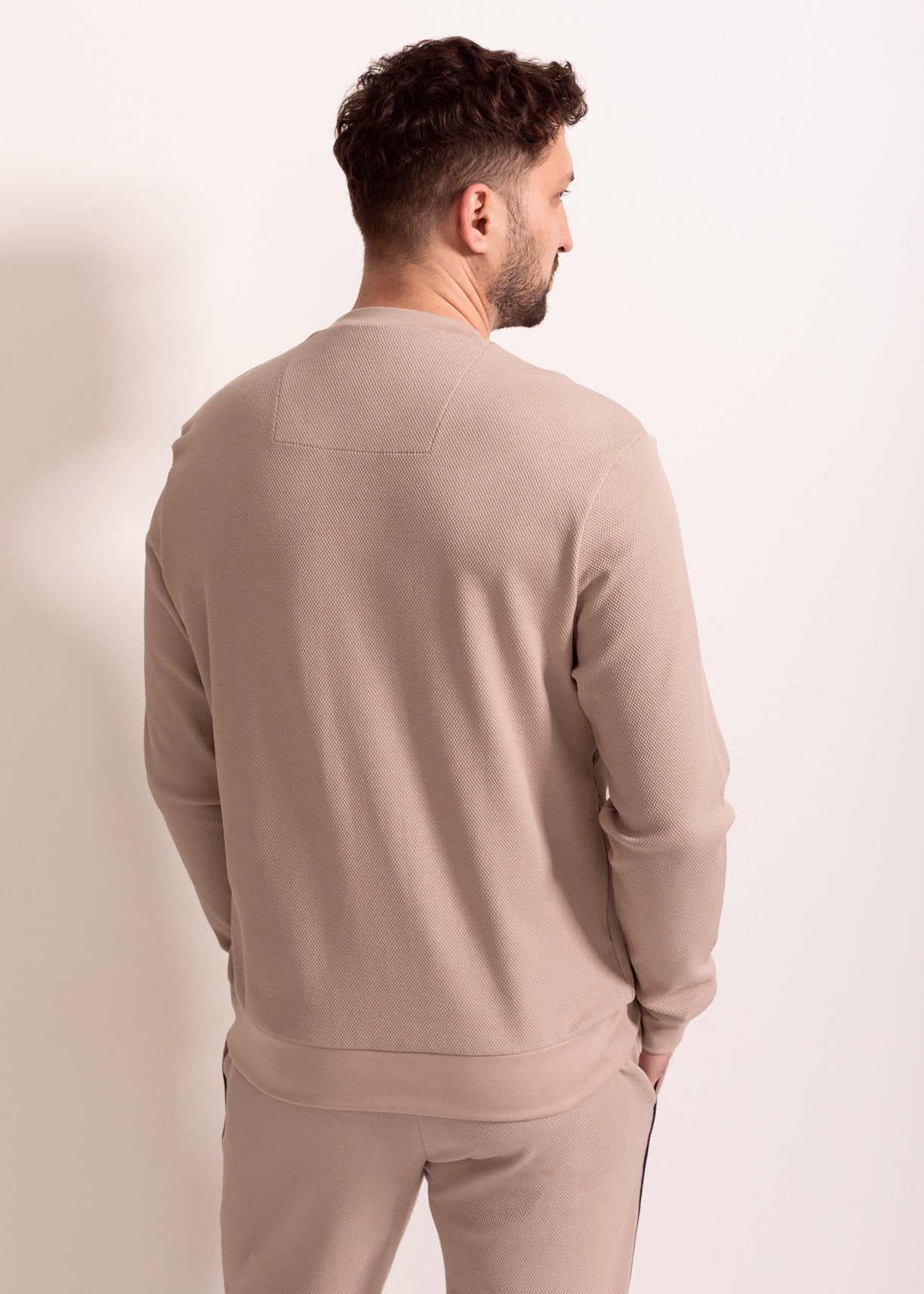 Bluză bărbați Pique Mood – bluză confortabilă din eucalipt și bumbac, stil modern