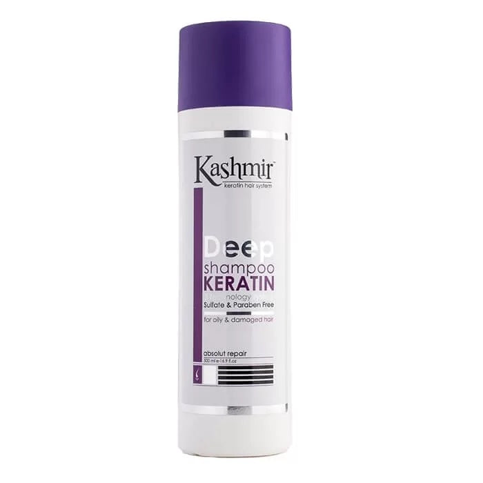 Șampon Kashmir Deep Keratin prntru par gras 500 ml
