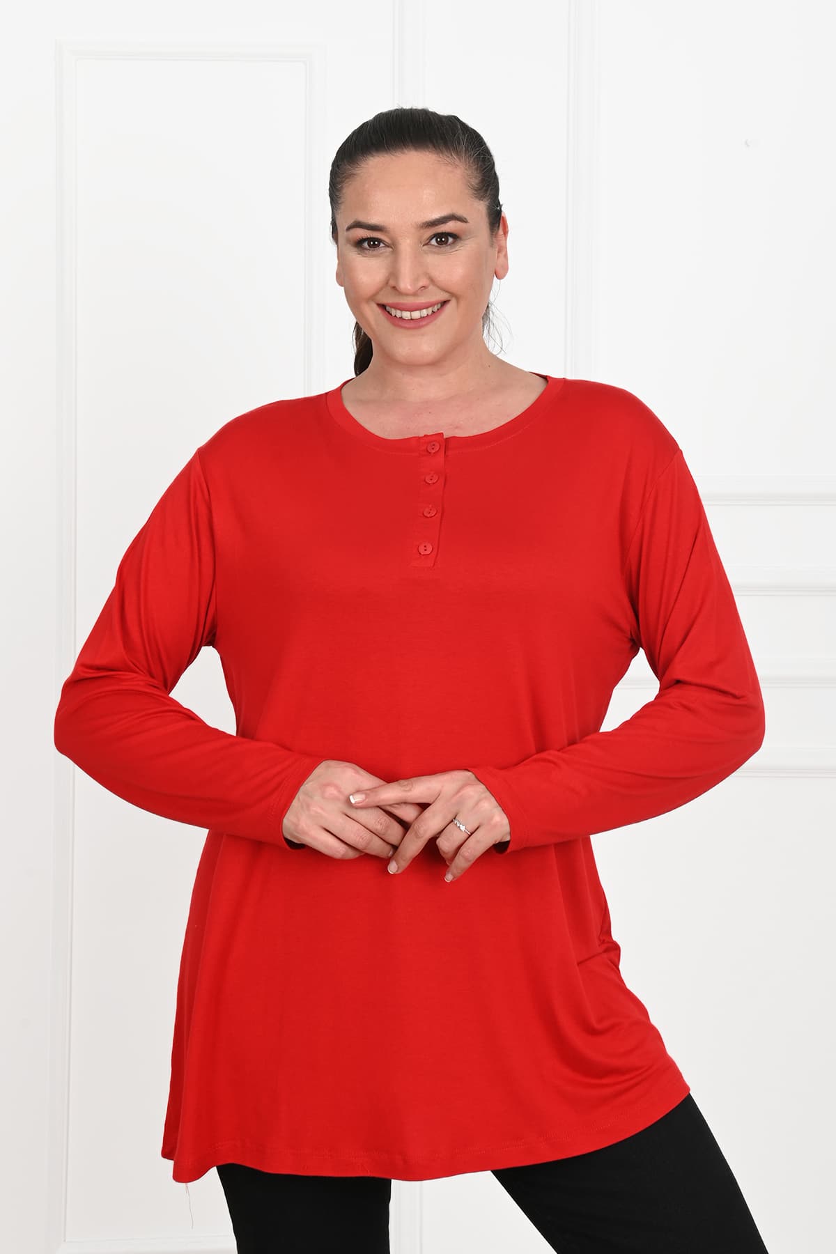 Bluza dama marimi mari cu nasturi