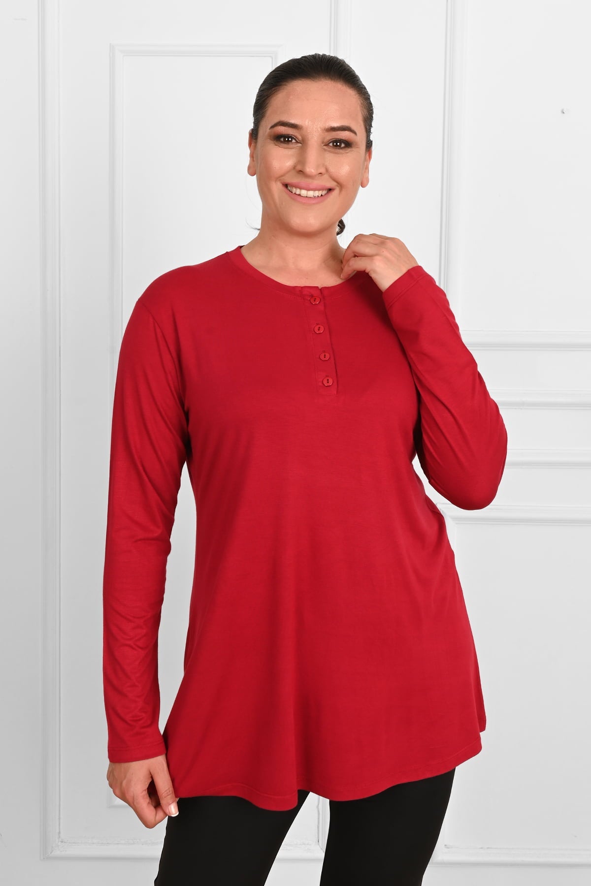 Bluza dama marimi mari cu nasturi