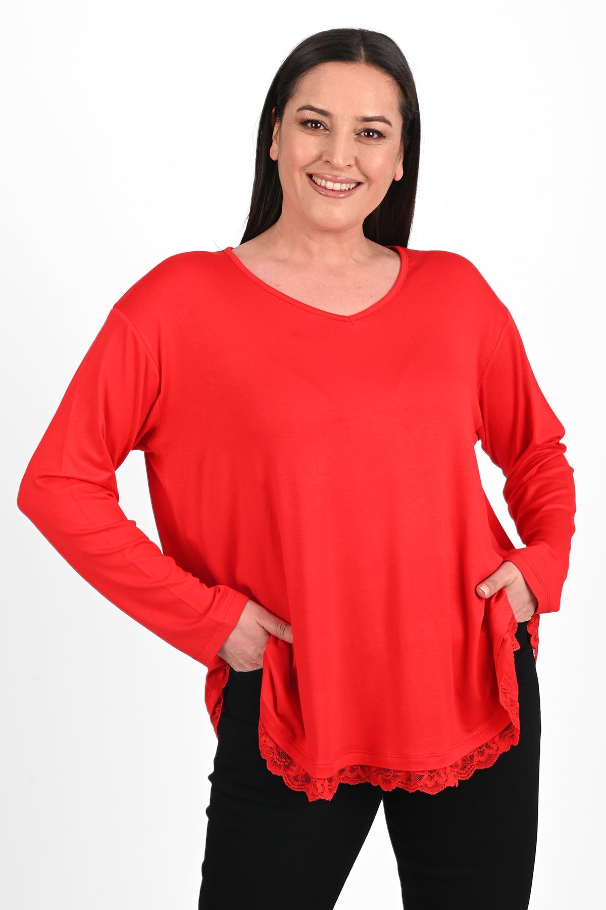 Bluza damska rozmiary koronka