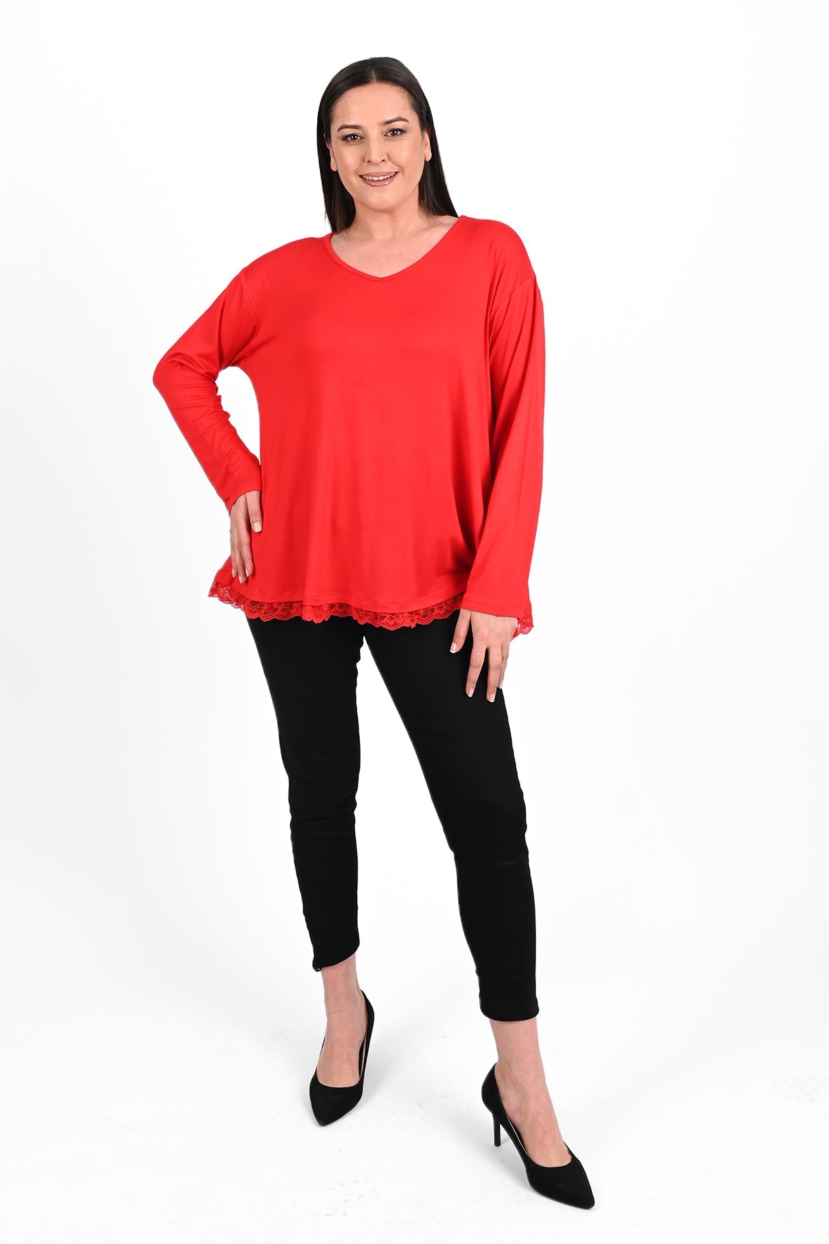 Bluza damska rozmiary koronka