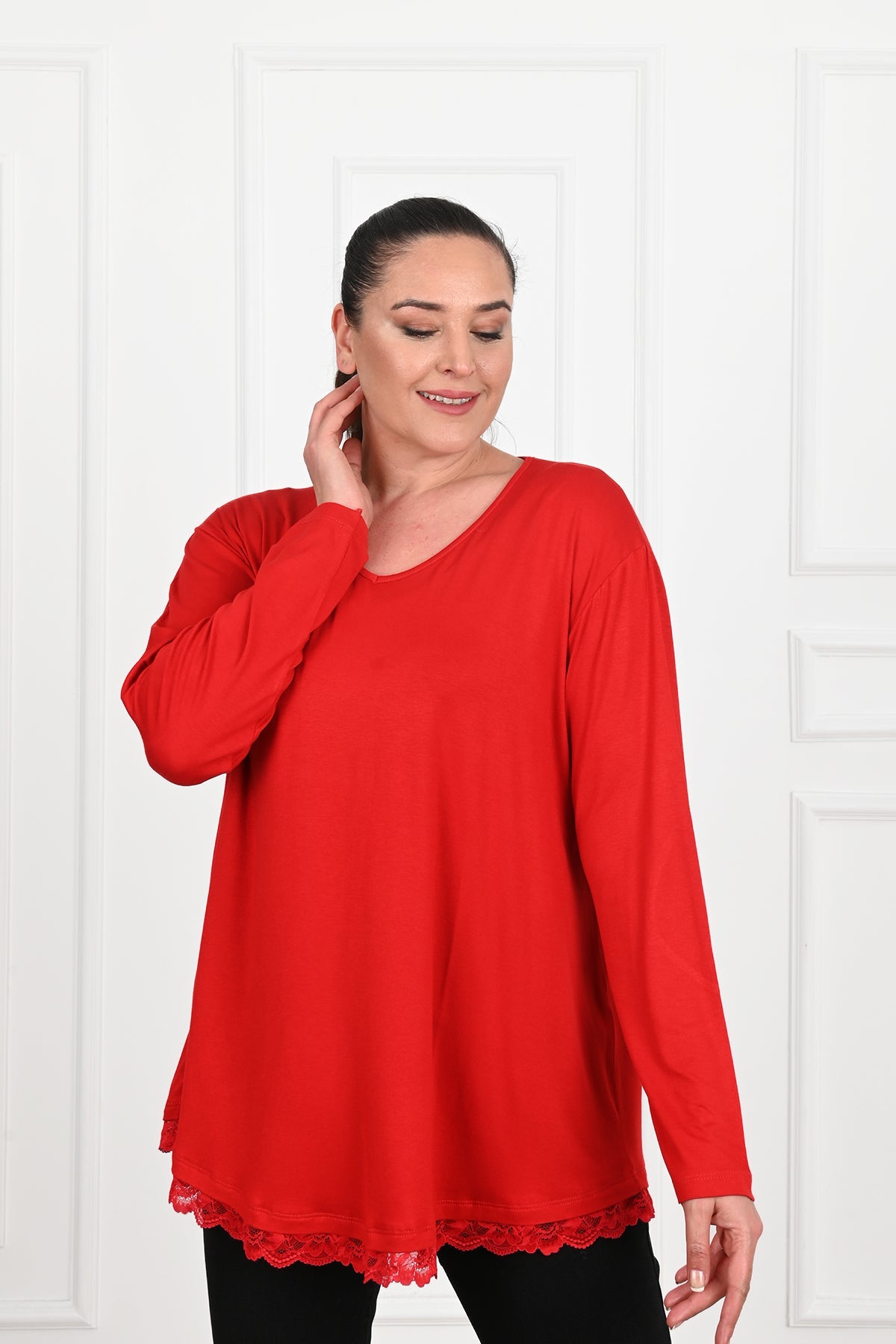 Bluza damska rozmiary koronka