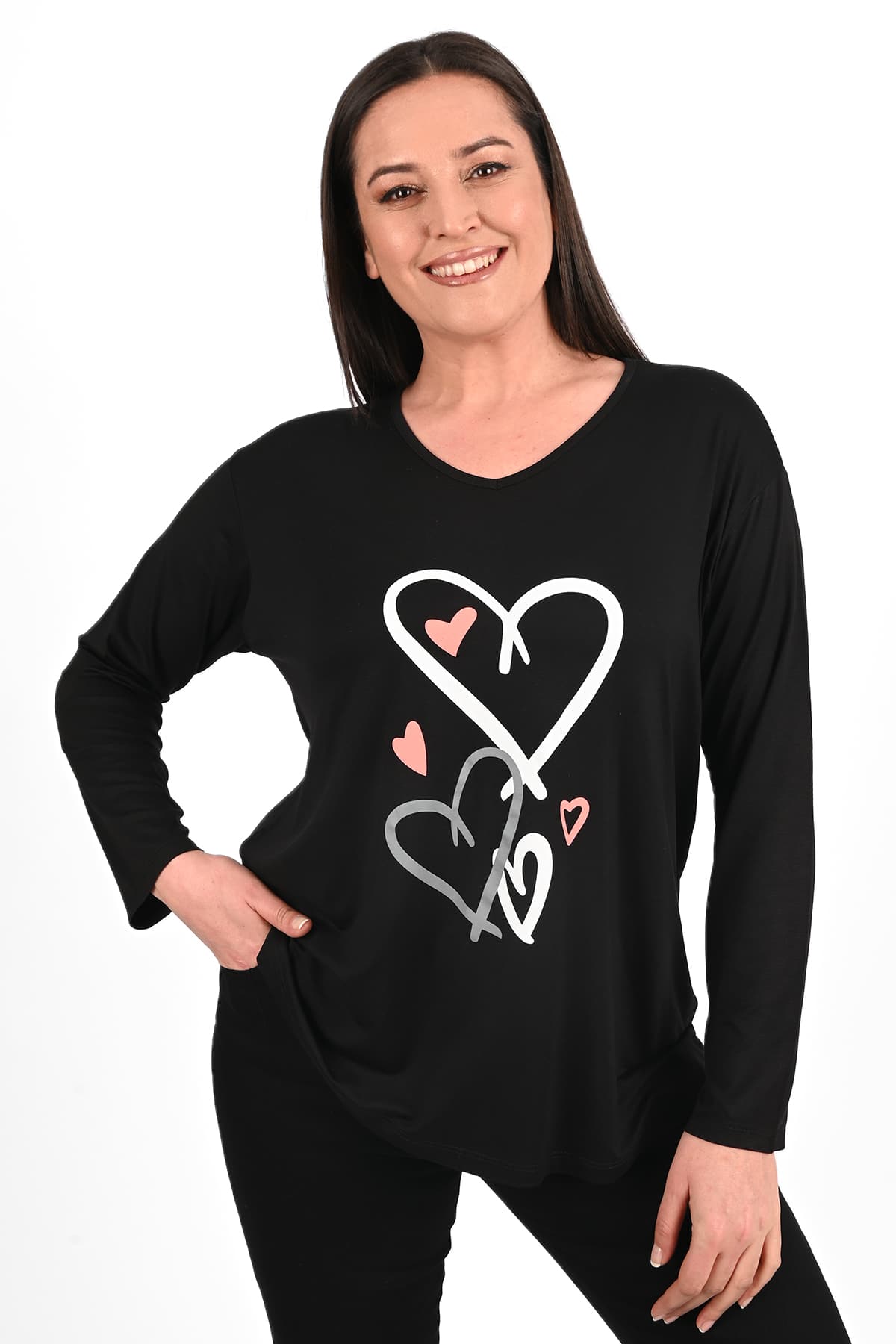 Bluza dama marimi inimioare
