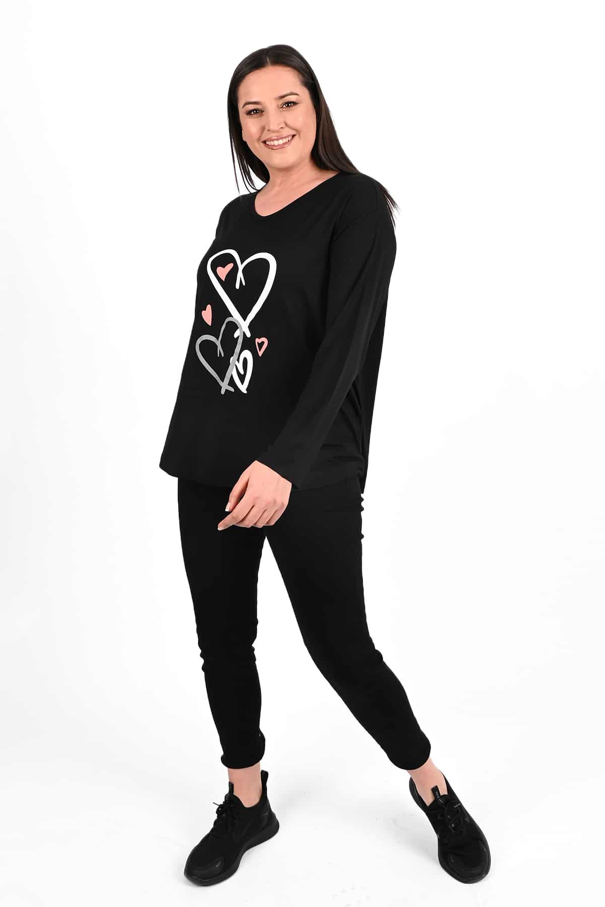 Bluza dama marimi inimioare