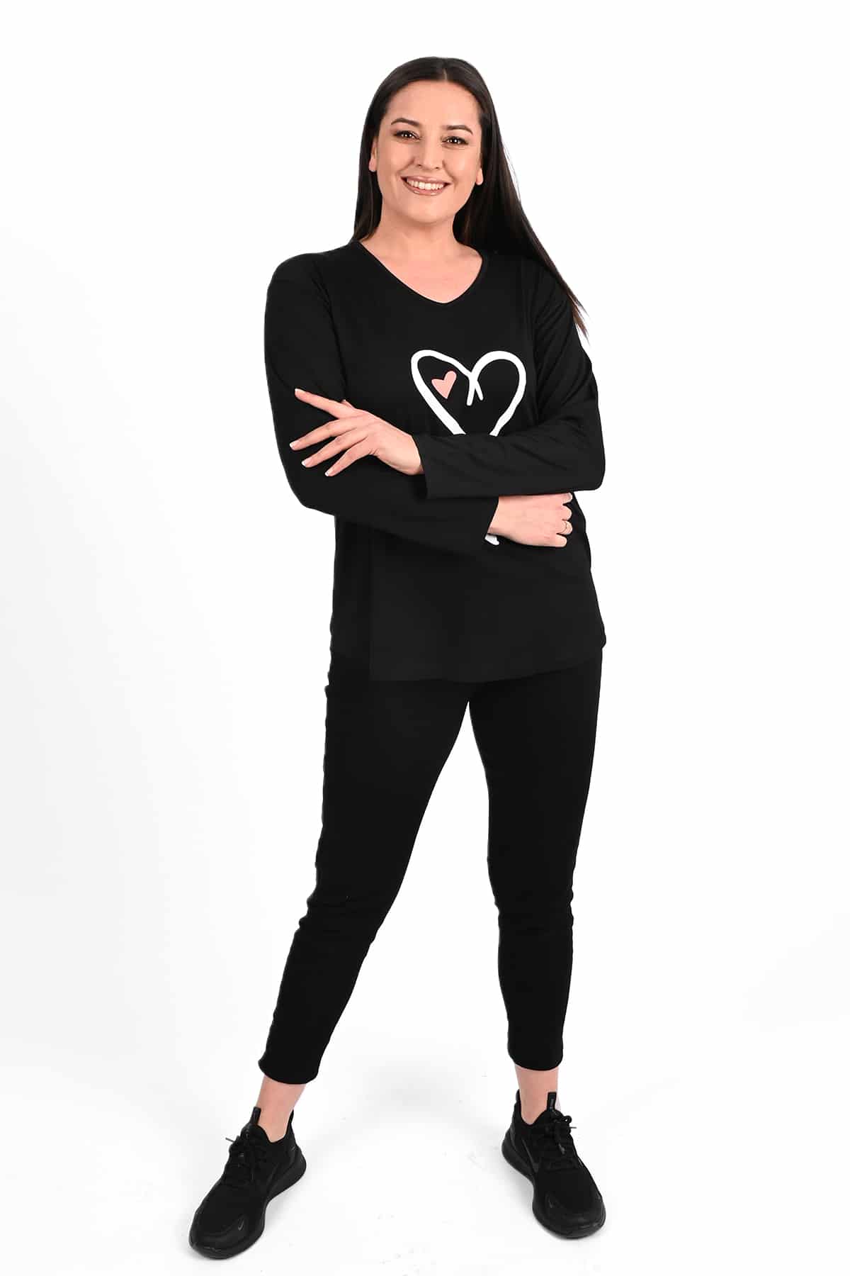 Bluza dama marimi inimioare