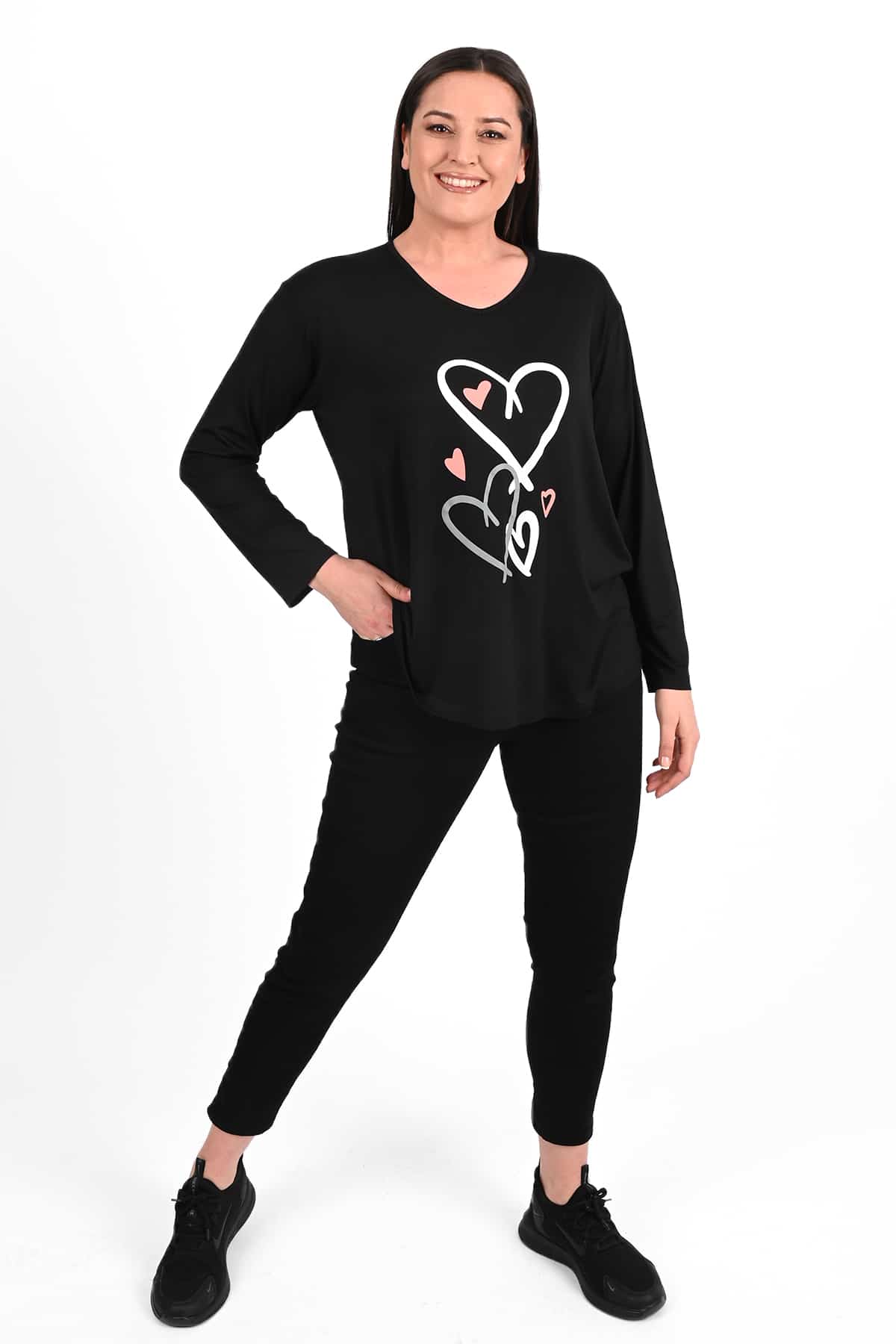 Bluza dama marimi inimioare