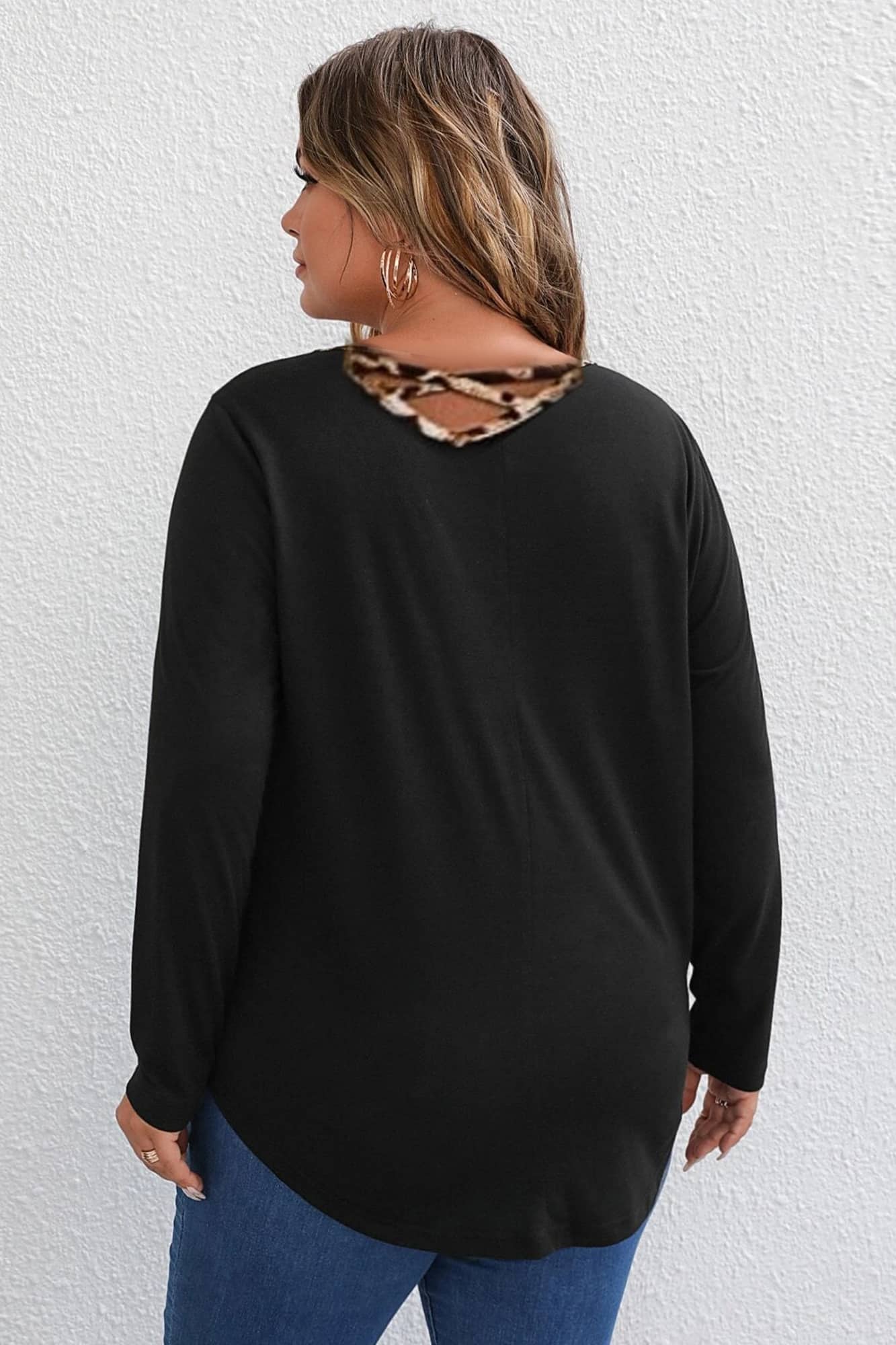 Bluza dama marimi mari animal print
