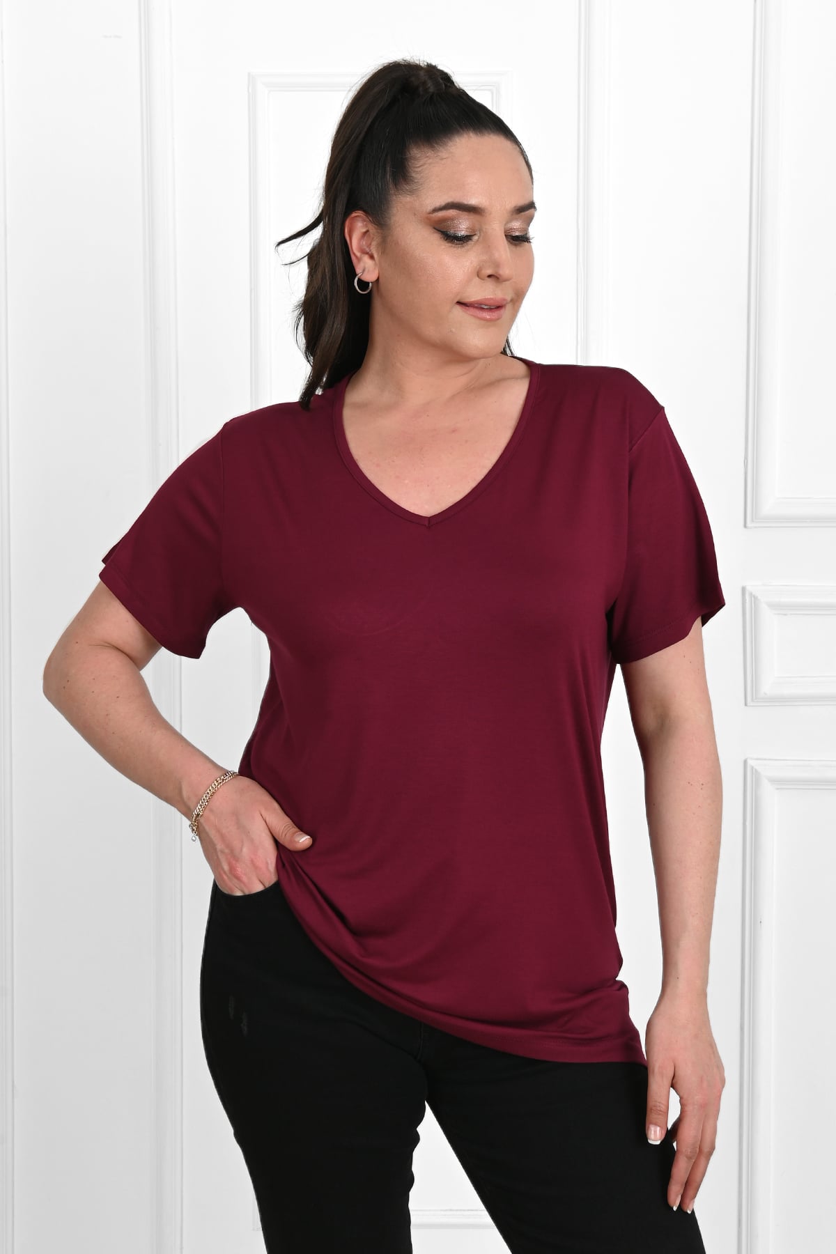 Tricou dama marimi mari Butterfly