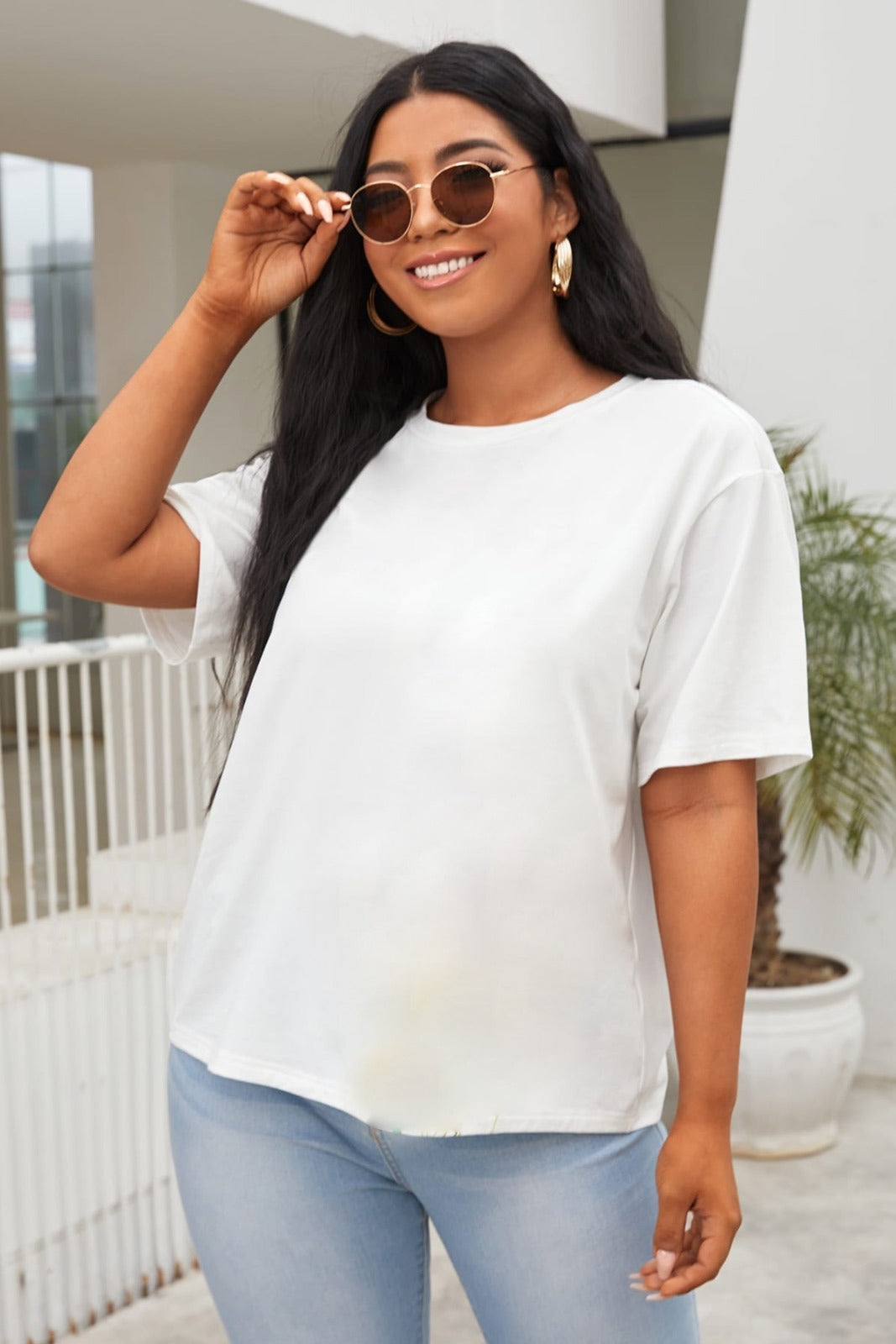 Damen-T-Shirt in großen Größen