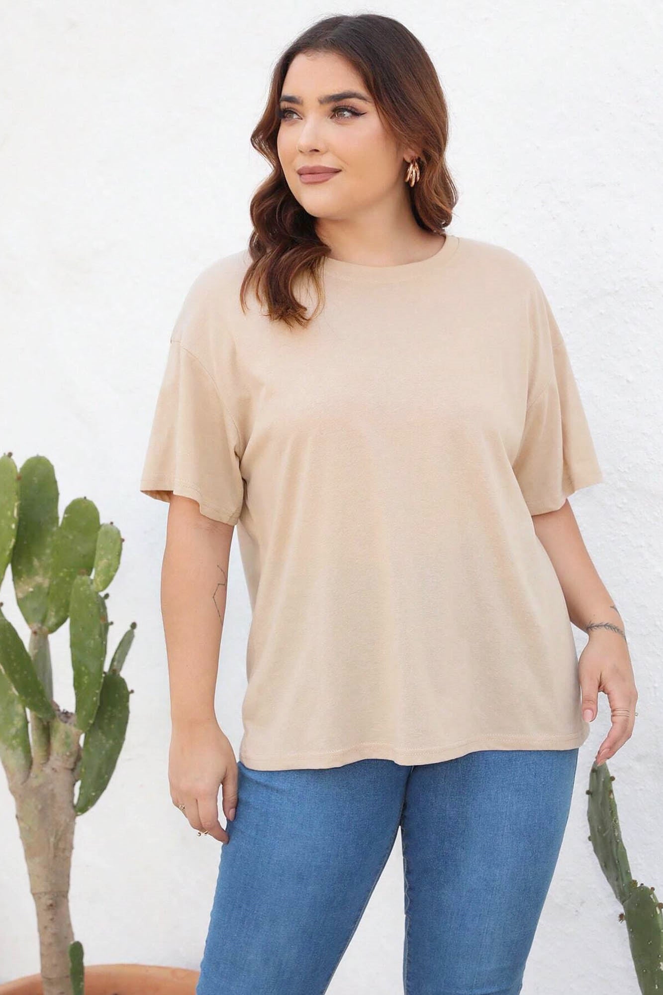 Damen-T-Shirt in großen Größen
