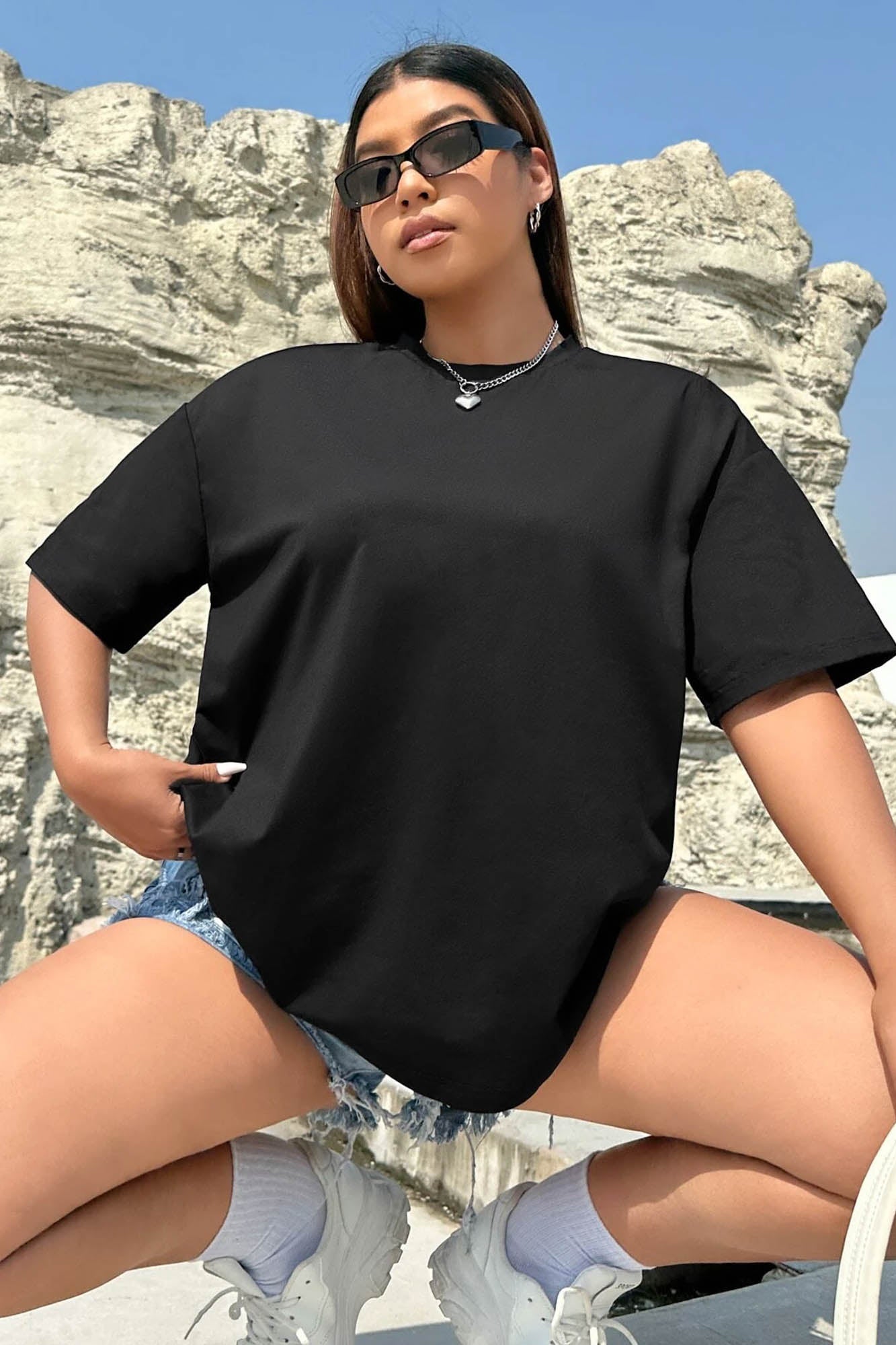 Damen-T-Shirt in großen Größen