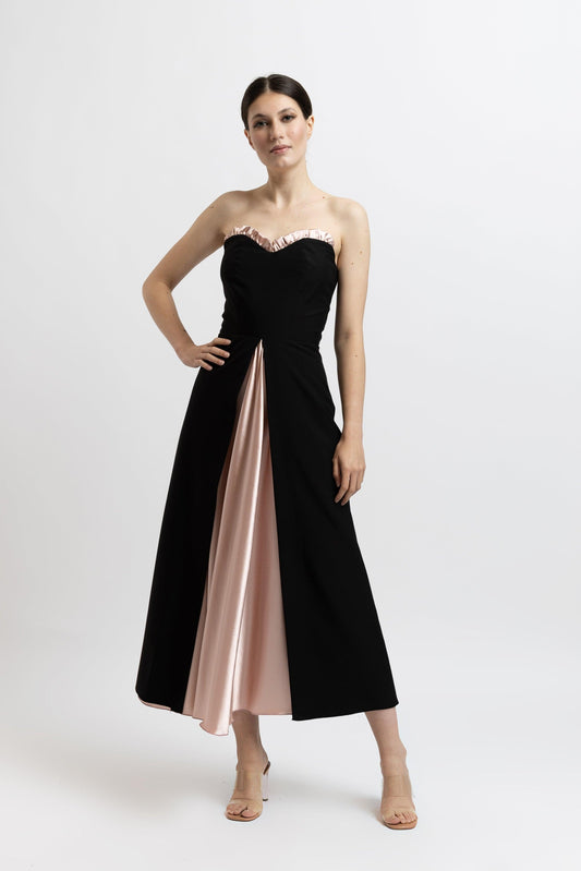 Trägerloses Kleid