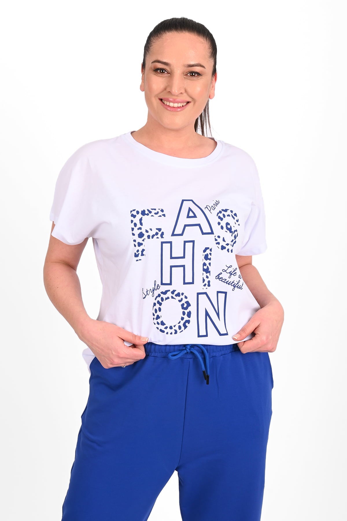 Damen-Trainingsanzug Übergrößen Fashion
