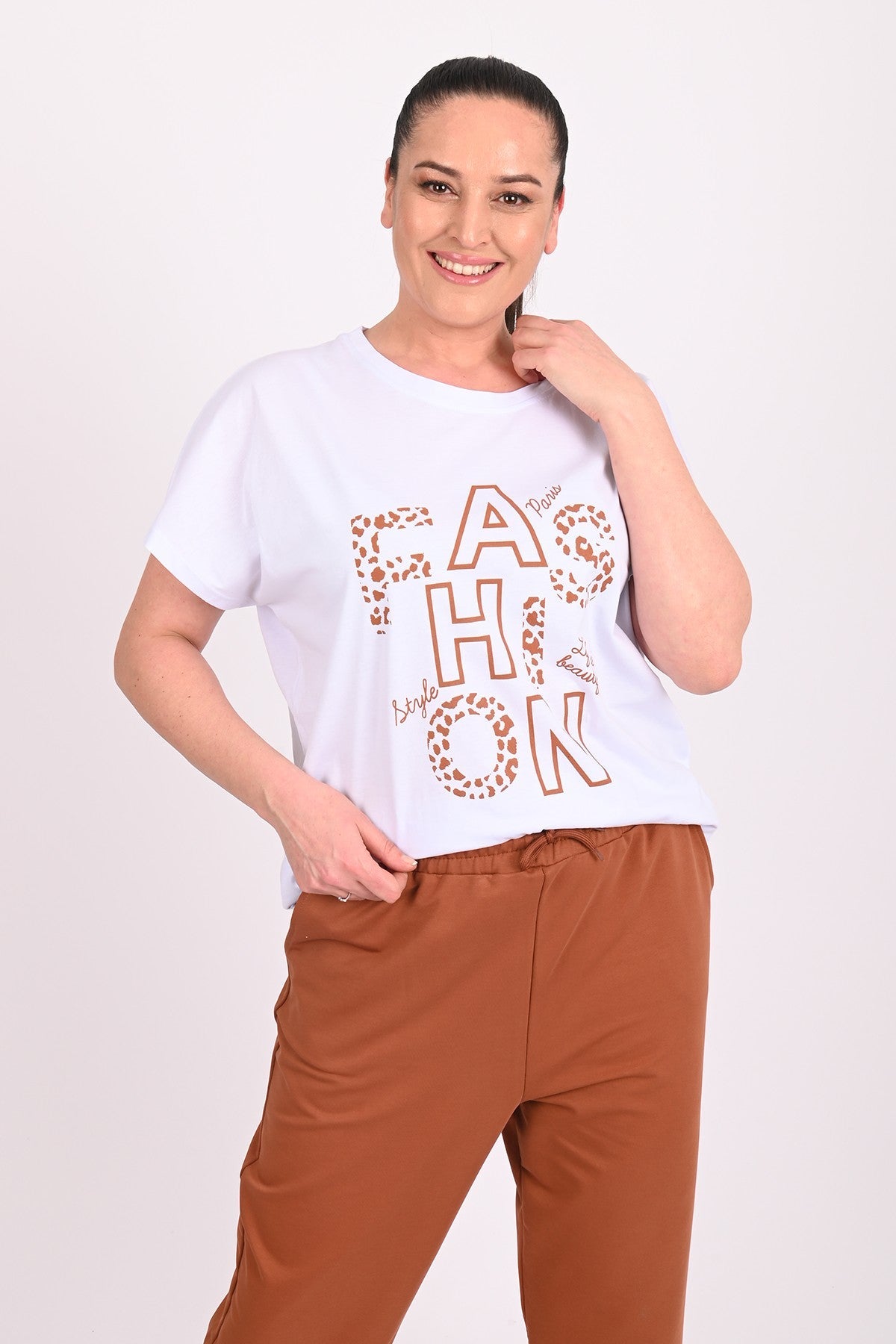 Damen-Trainingsanzug Übergrößen Fashion
