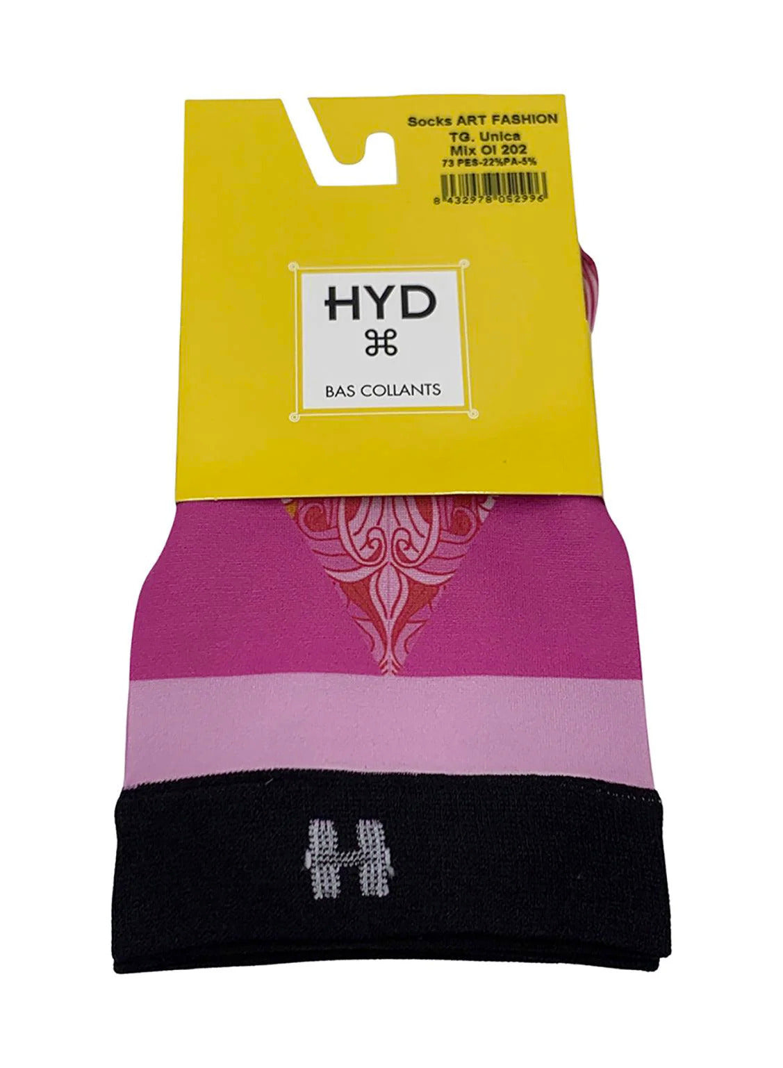 Șosete medii damă HYD Art Fashion  – Design artistic imprimat prin sublimare, 20 DEN
