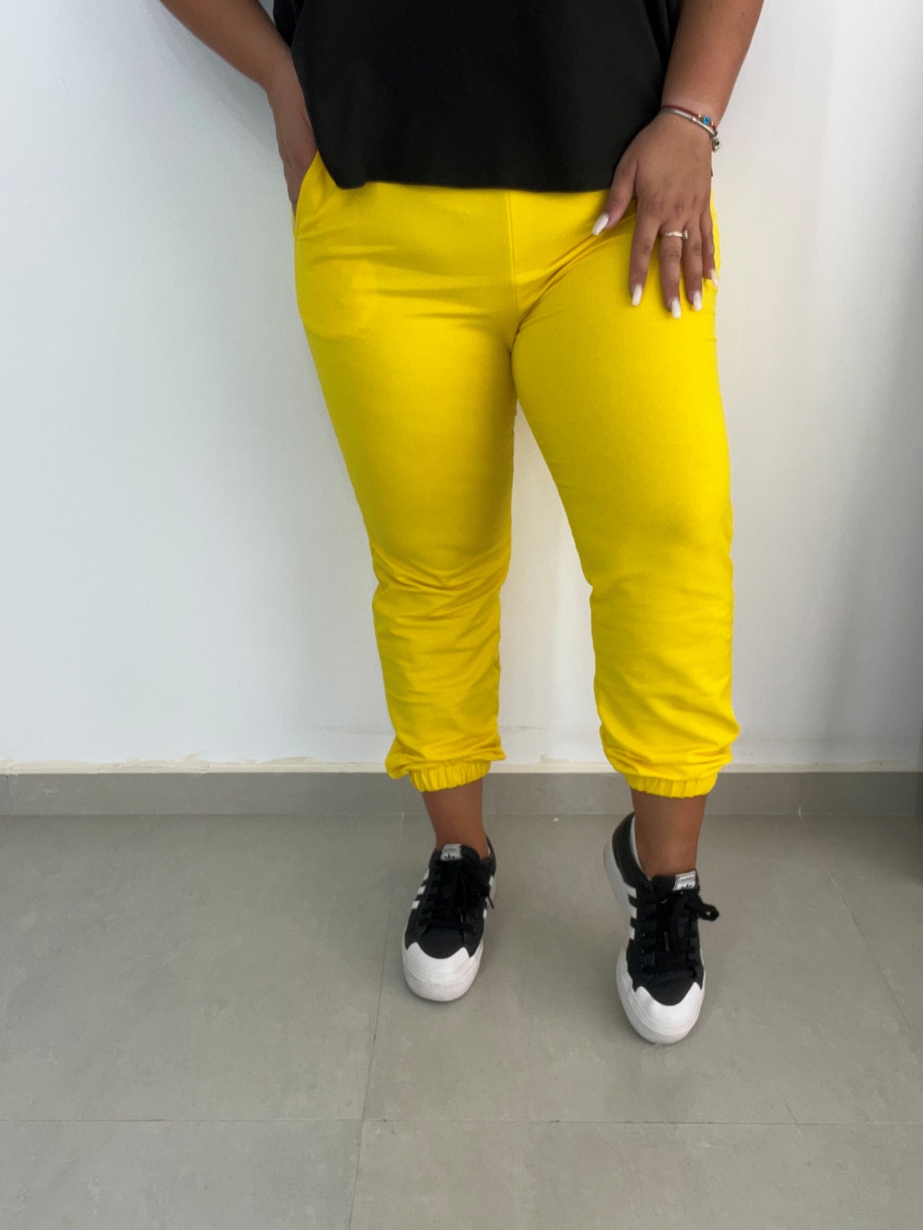 Damskie spodnie dresowe plus size