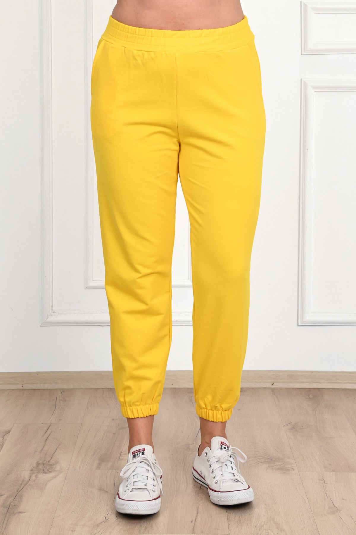 Damskie spodnie dresowe plus size