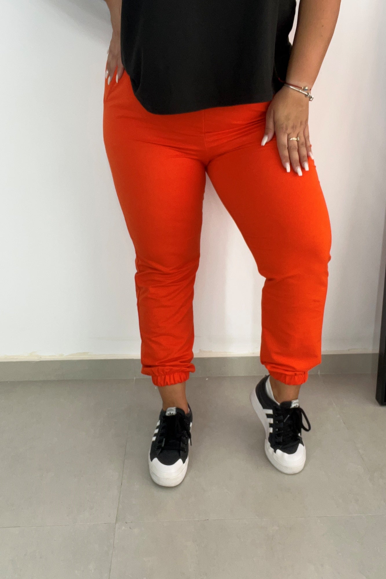 Damskie spodnie dresowe plus size