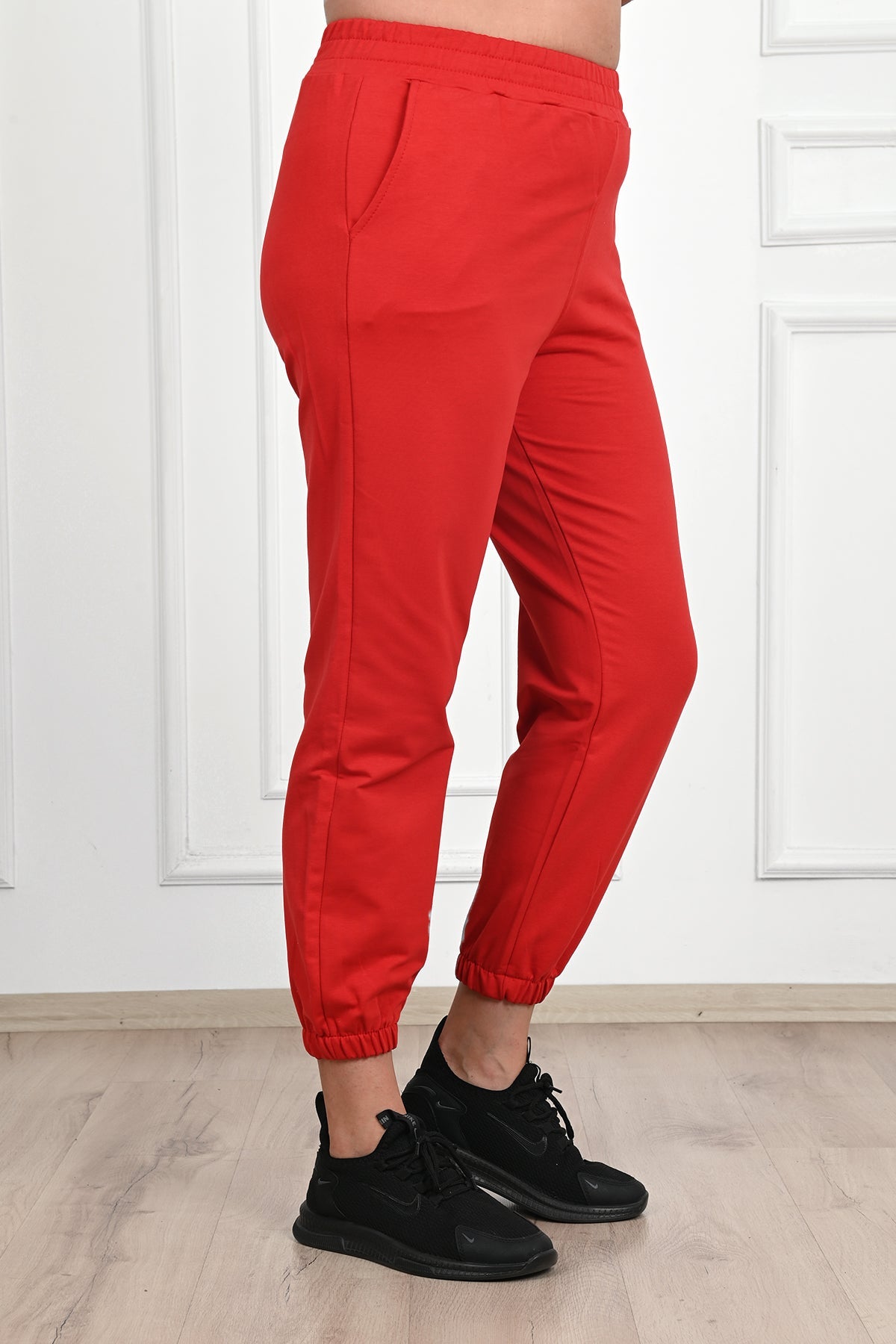 Damskie spodnie dresowe plus size