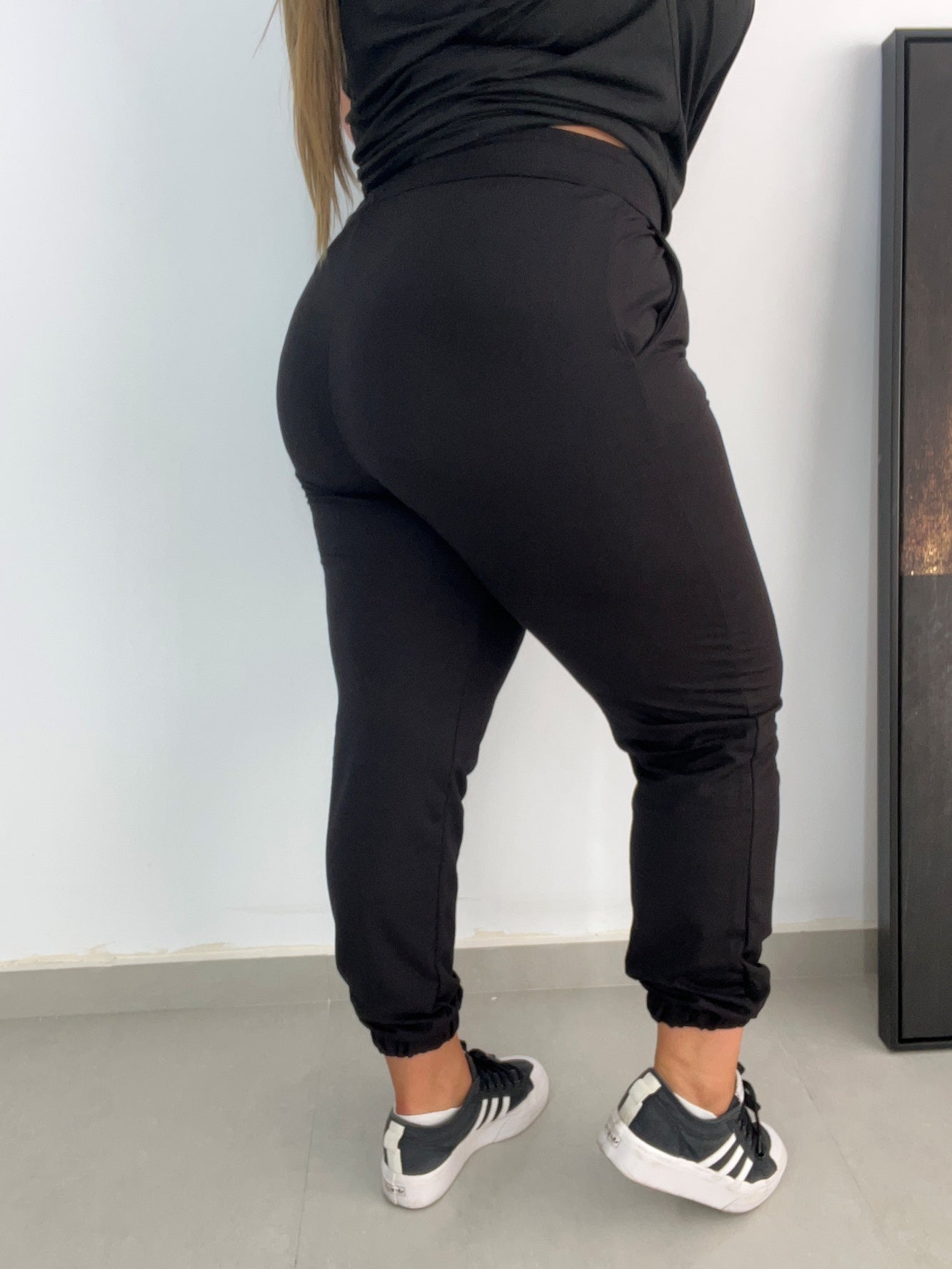 Damskie spodnie dresowe plus size