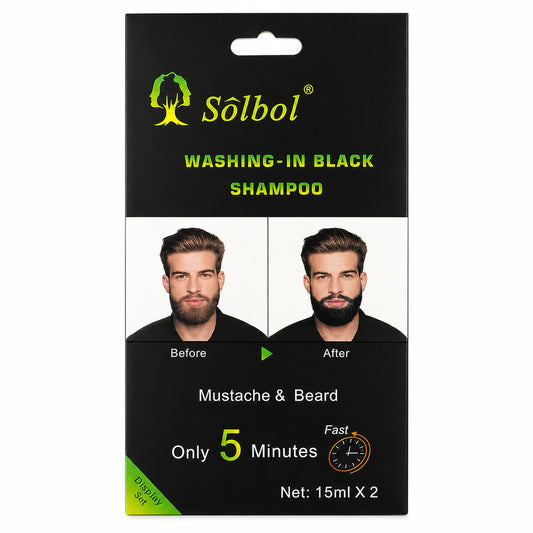 Șampon Colorant pentru Barbă și Mustață