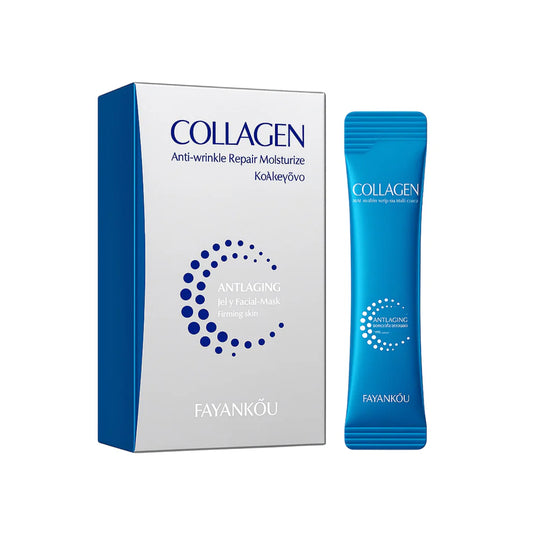 Mască Facială Fayankou cu Colagen Antirid și Anti-Îmbătrânire 4 ml x 20 buc