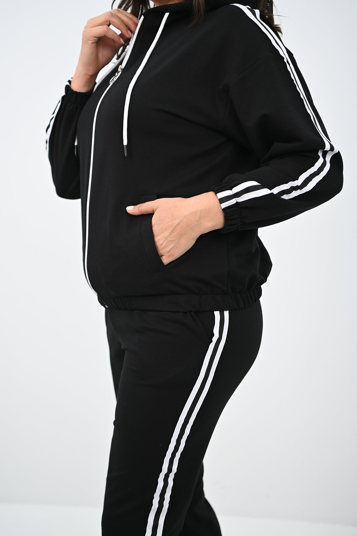 Damen-Trainingsanzug in großen Größen