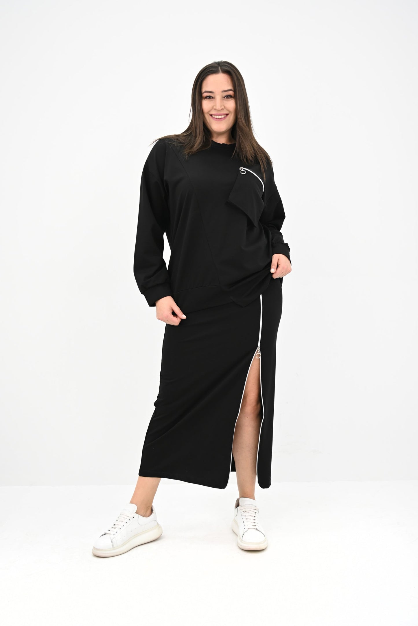 Dres damski w dużych rozmiarach