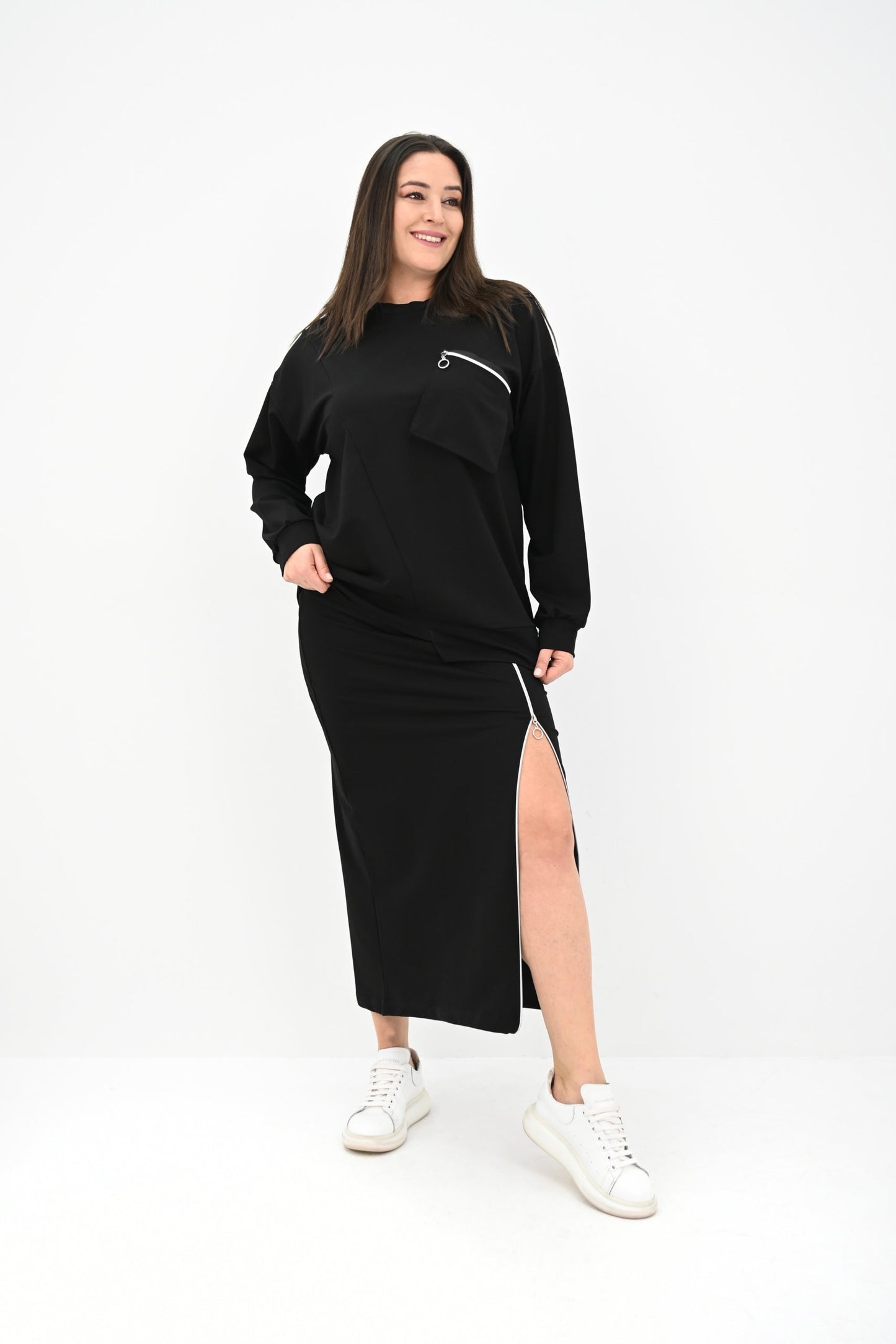 Dres damski w dużych rozmiarach