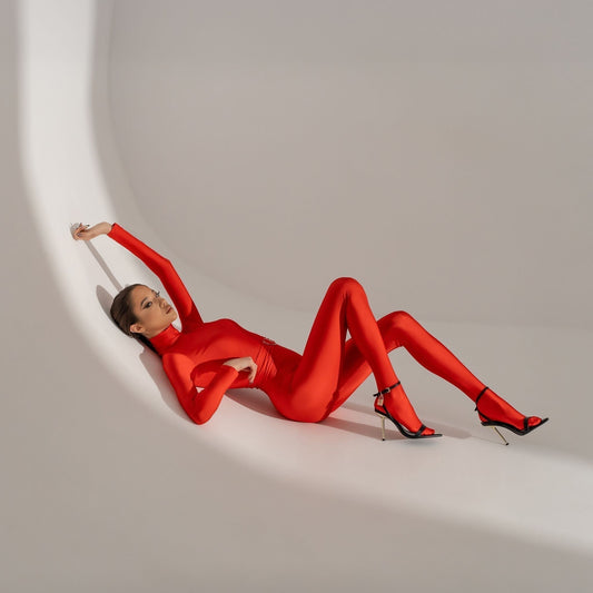 Salopeta dama modelatoare din lycra contractoare Fire