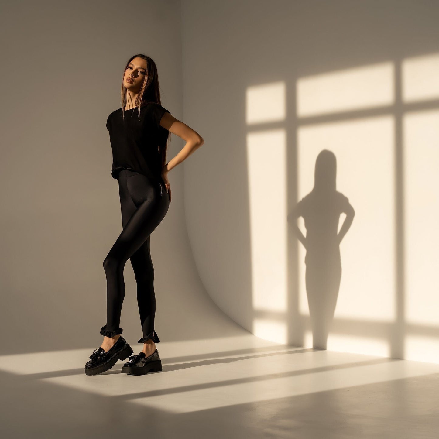 Colanti modelatori cu volan in talie No Name