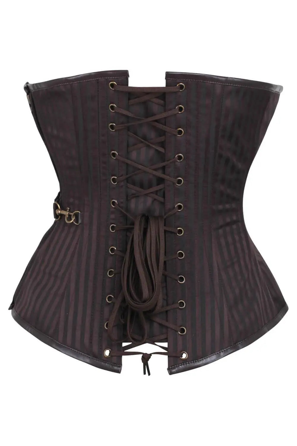 Korsett Jasper Steampunk Overbust – Viktorianischer Stil und geformte Taille