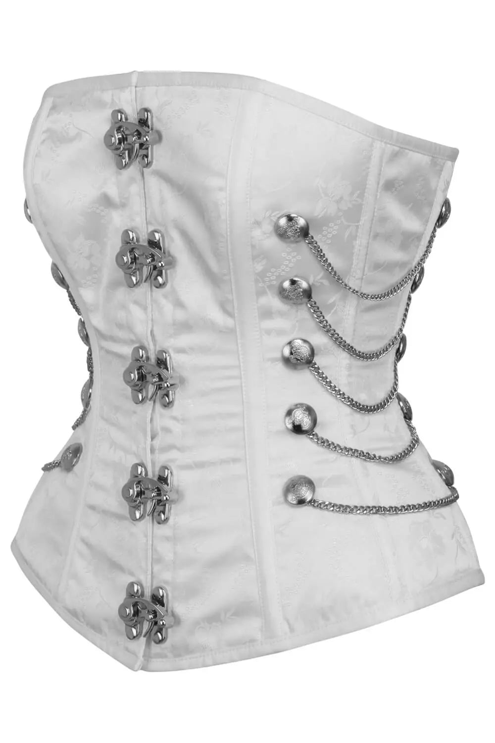 Gorset Shalita Overbust Steampunk – Elegancja Wiktoriańska i Wyszczuplona Talia