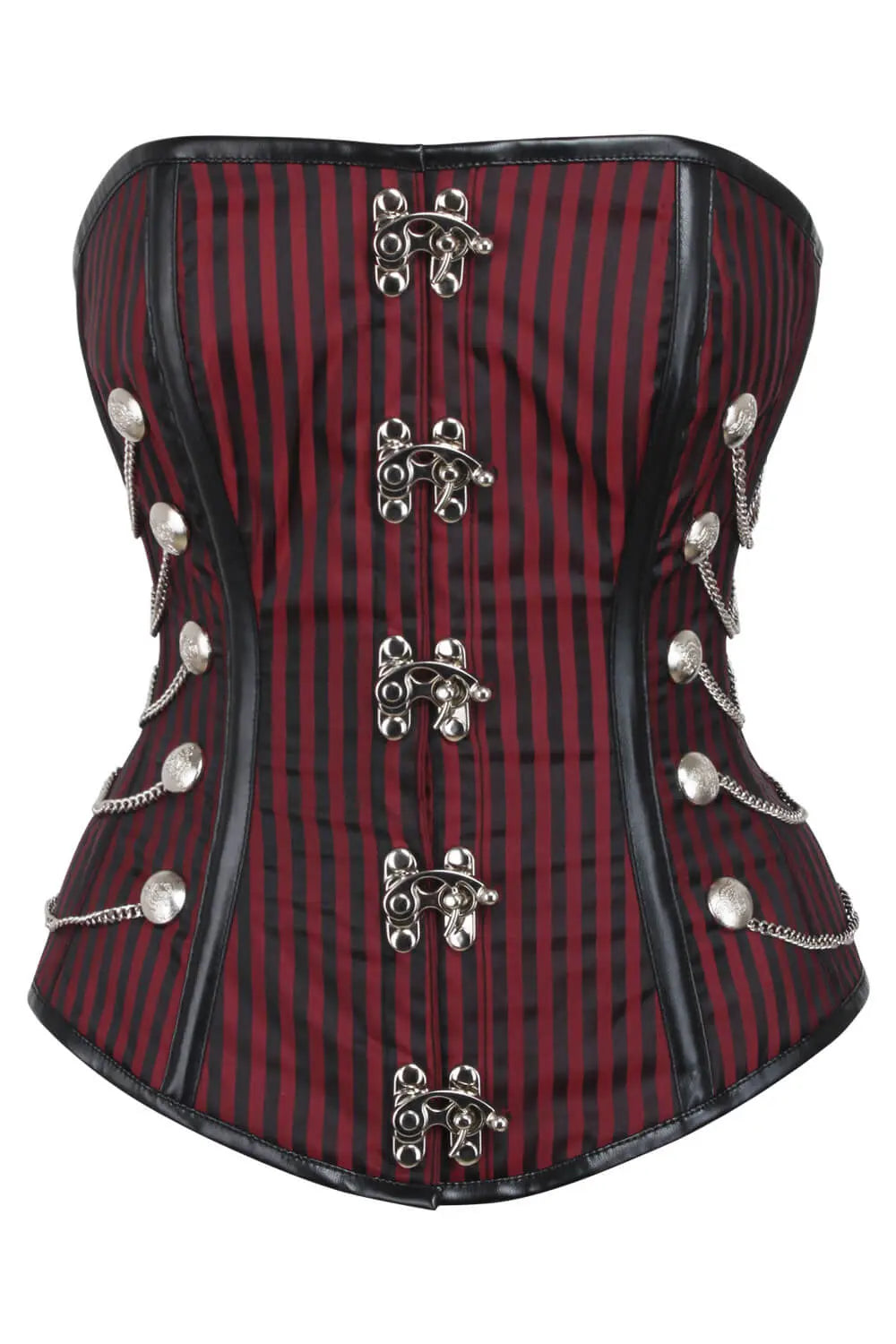 Korsett Arleth Overbust Steampunk – Viktorianischer Stil mit industriellen Akzenten