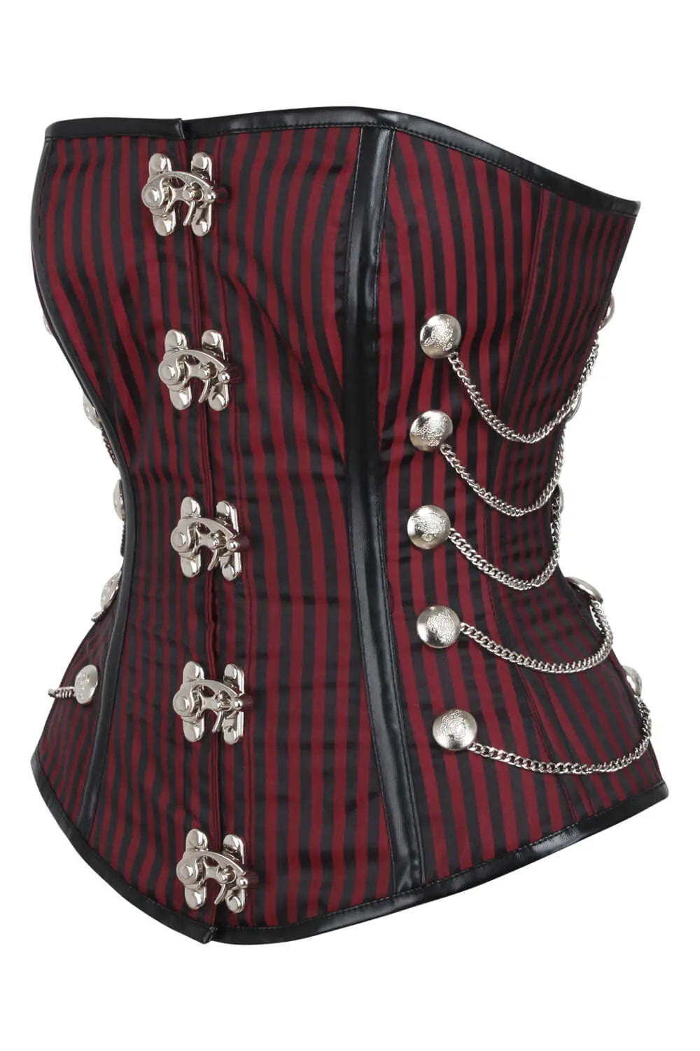 Korsett Arleth Overbust Steampunk – Viktorianischer Stil mit industriellen Akzenten